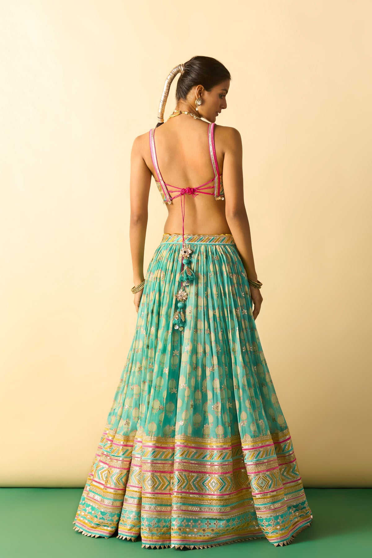 Aqua Mannat Lehenga Set