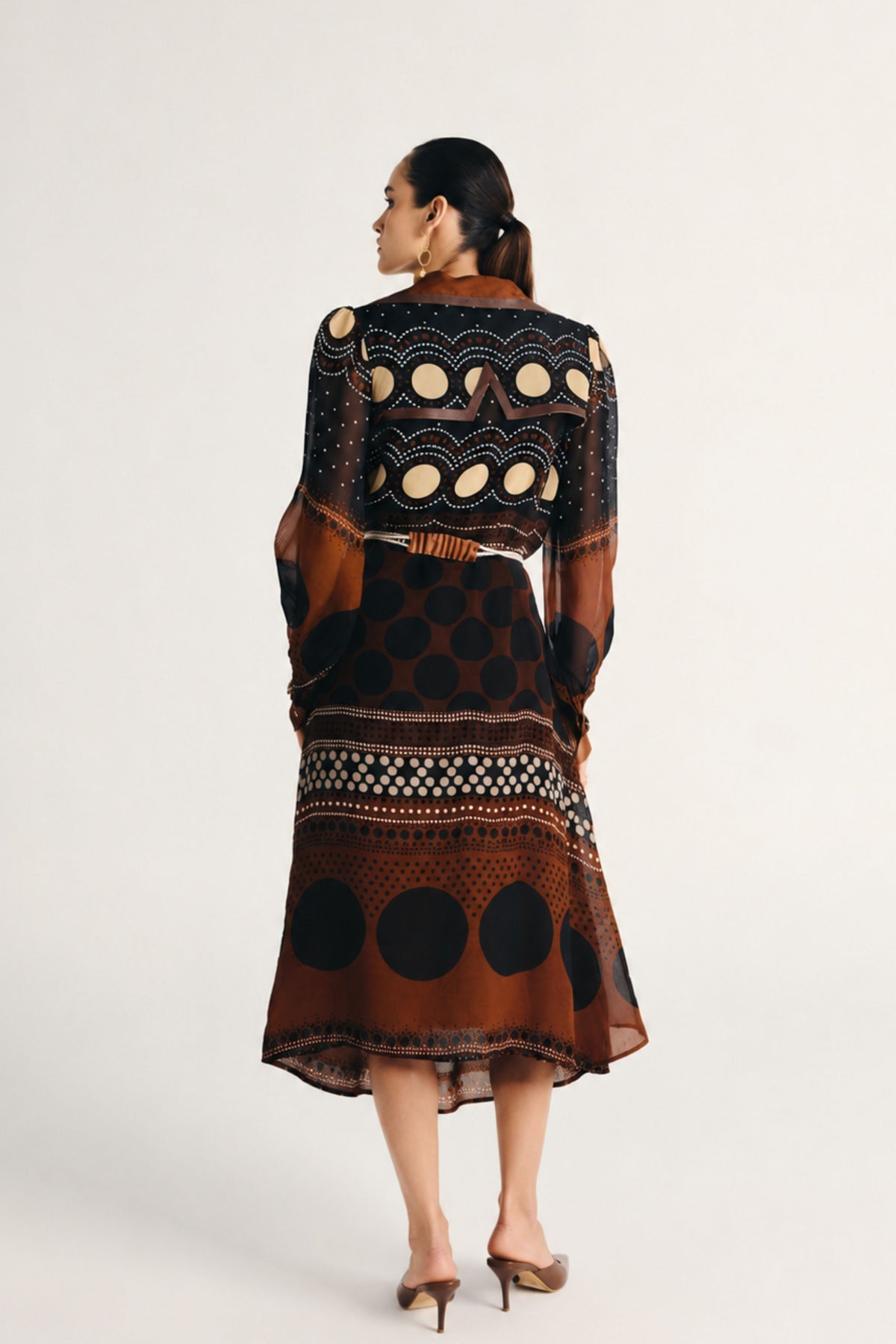 Muneera Trench Coat Set
