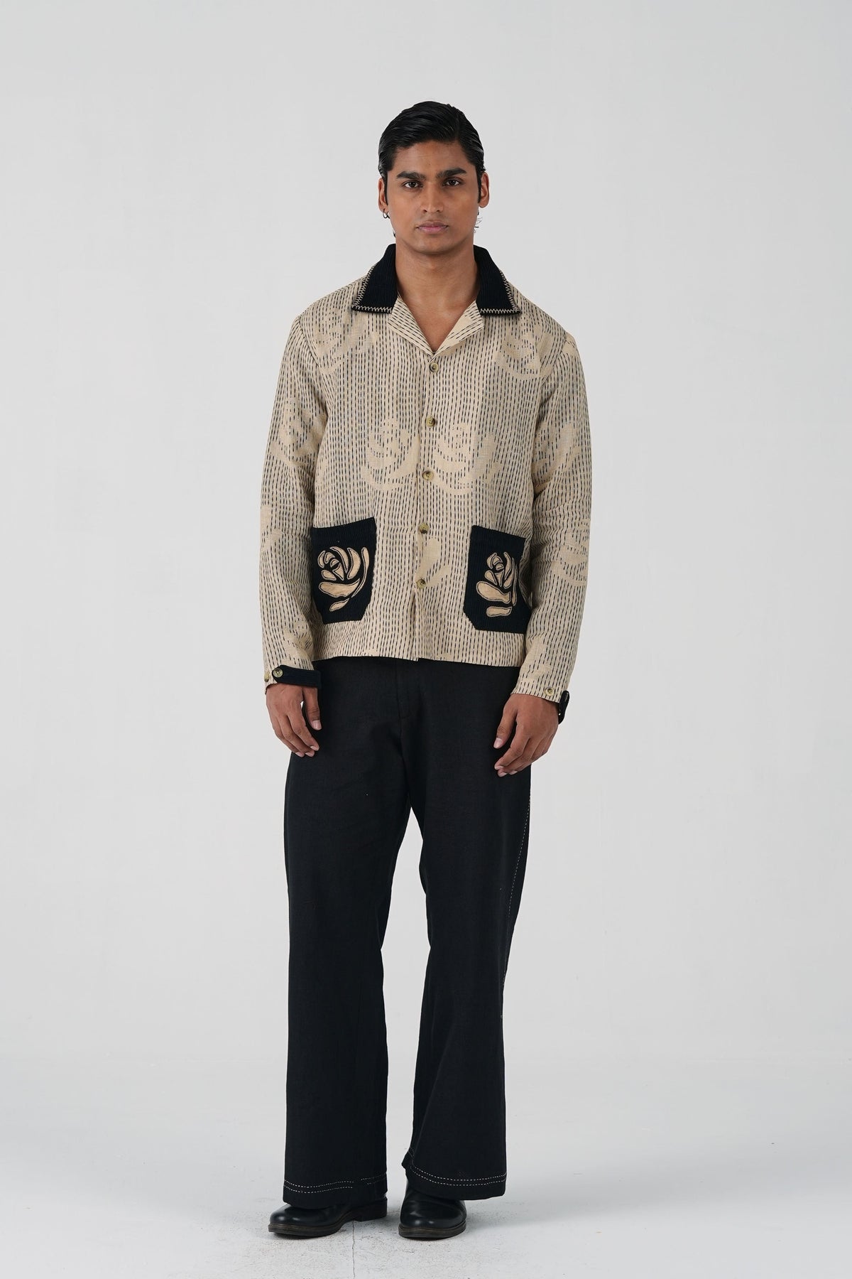 Beige Archive Jacket