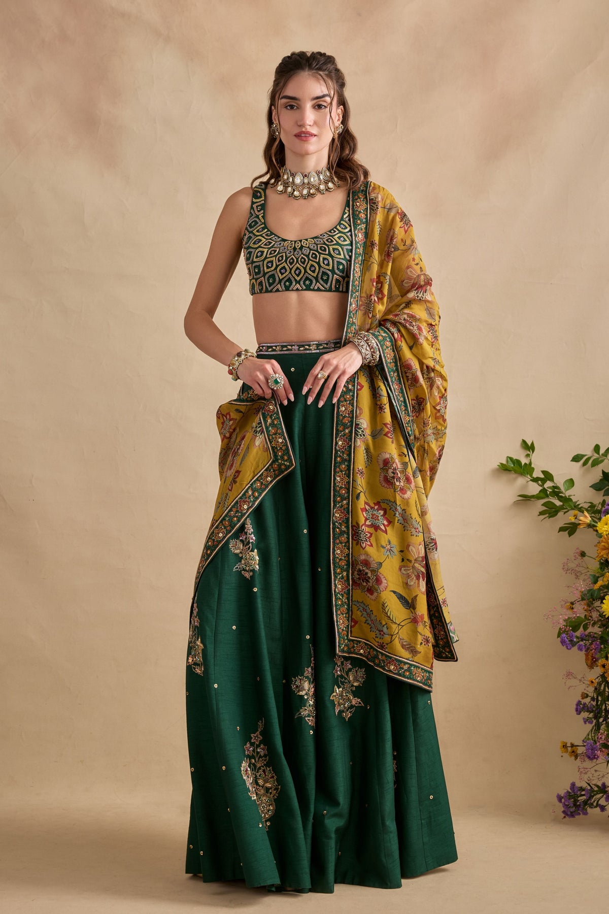 Shanaya Sharara Set