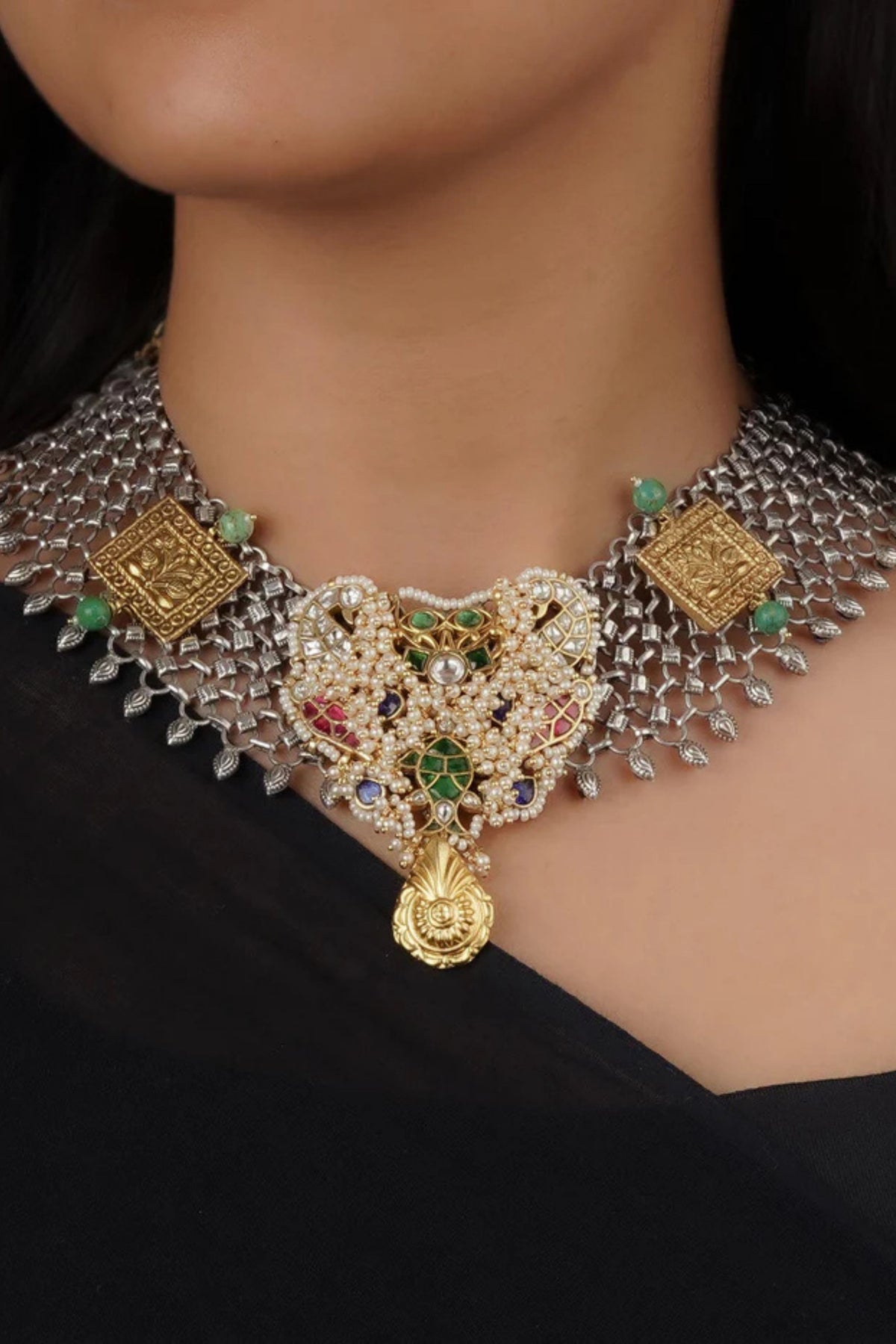 Multicolor Tribal Necklace