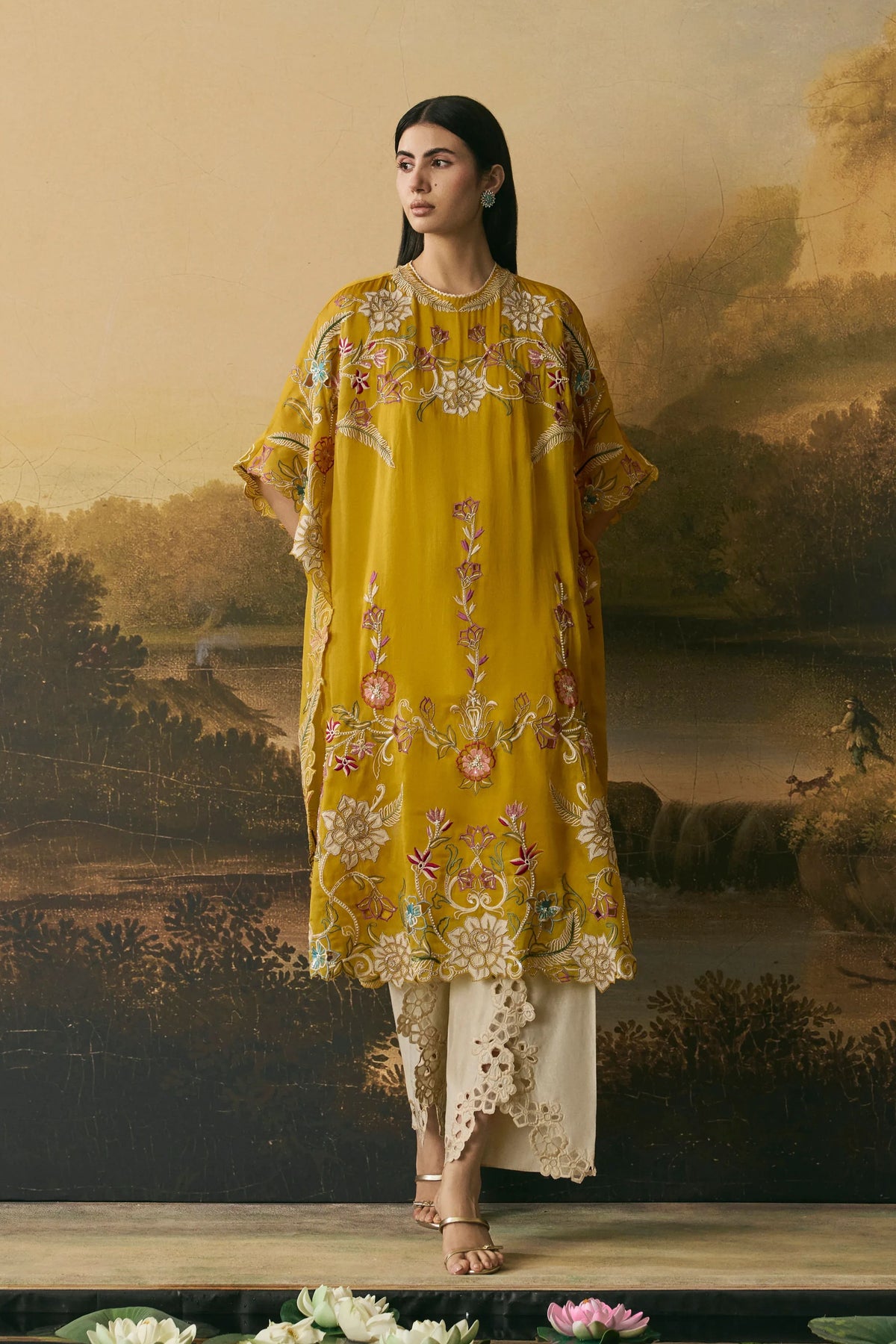 Amber Yellow Kaftan