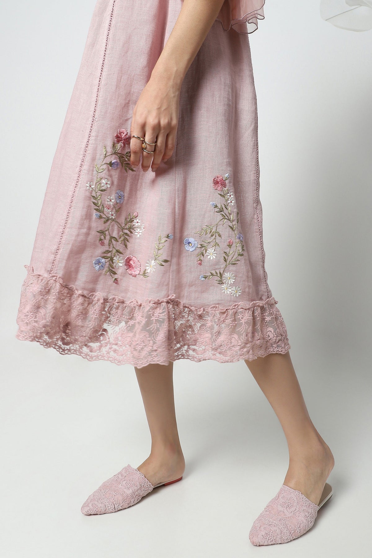 Bed Of Pink Dress