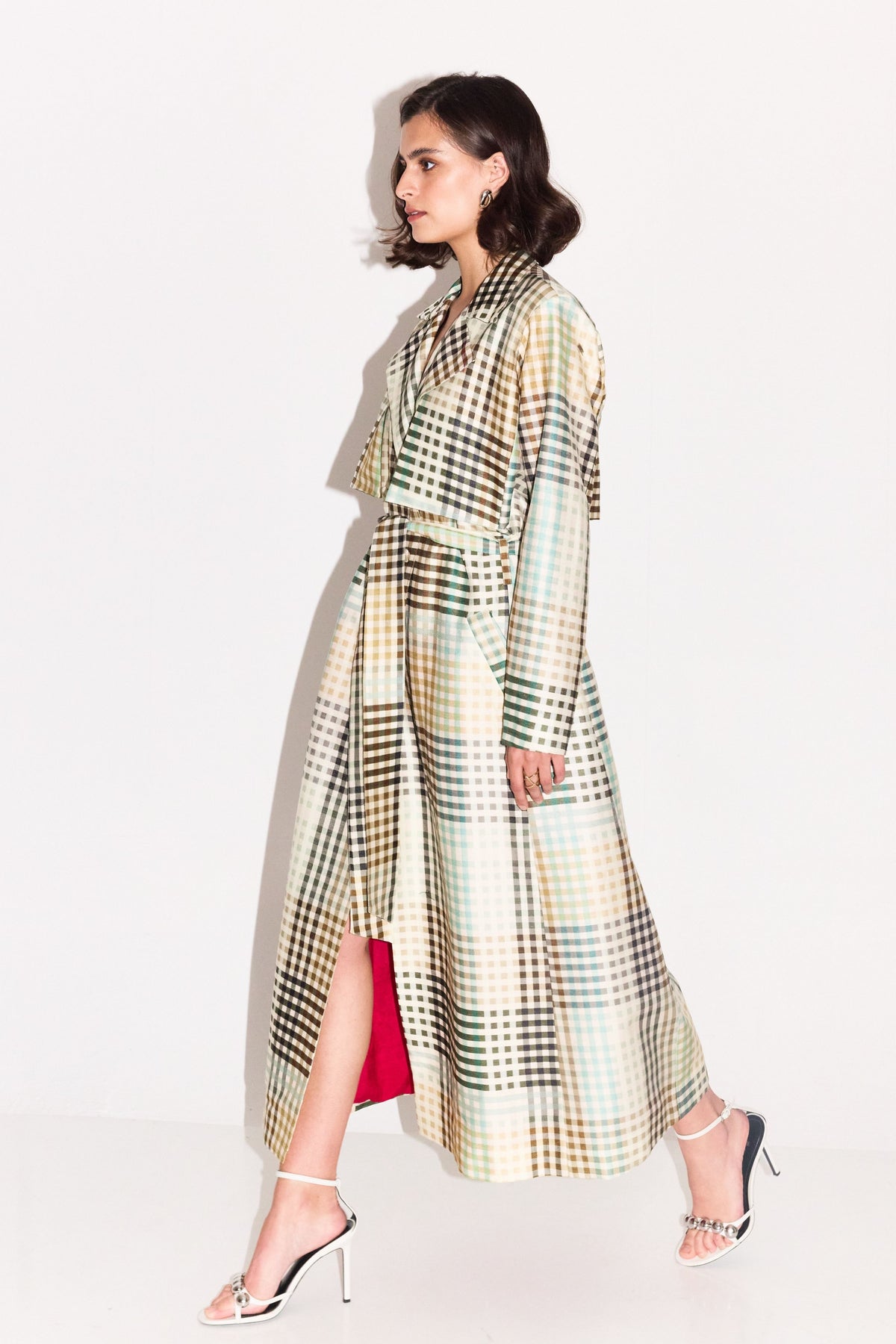 Eugene Printed Trench Dress