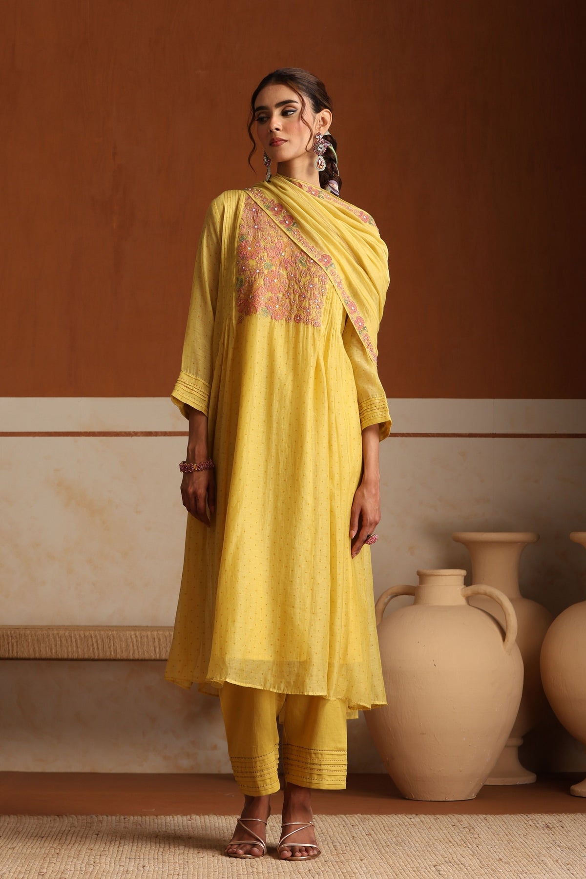 Sunflower Kurta Set
