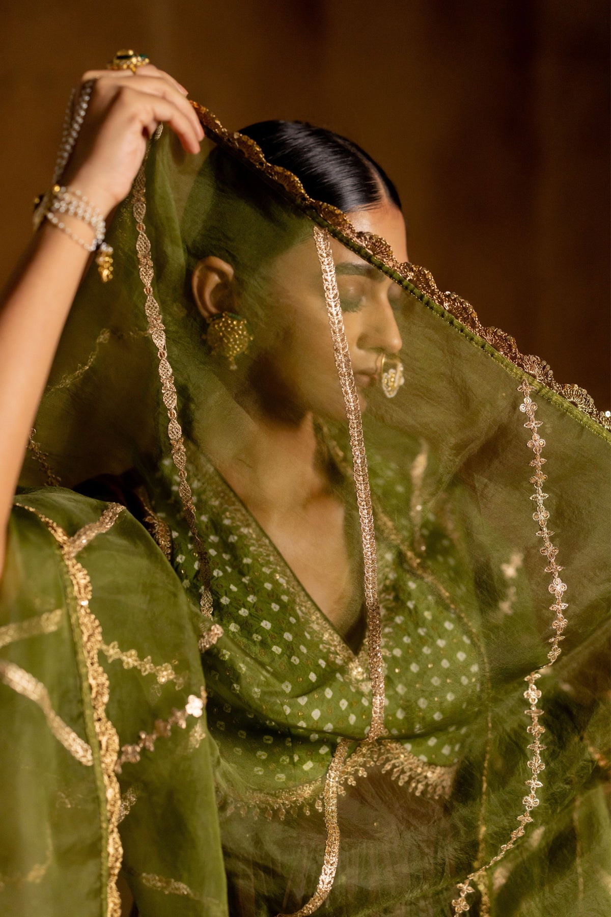 Olive Dupatta