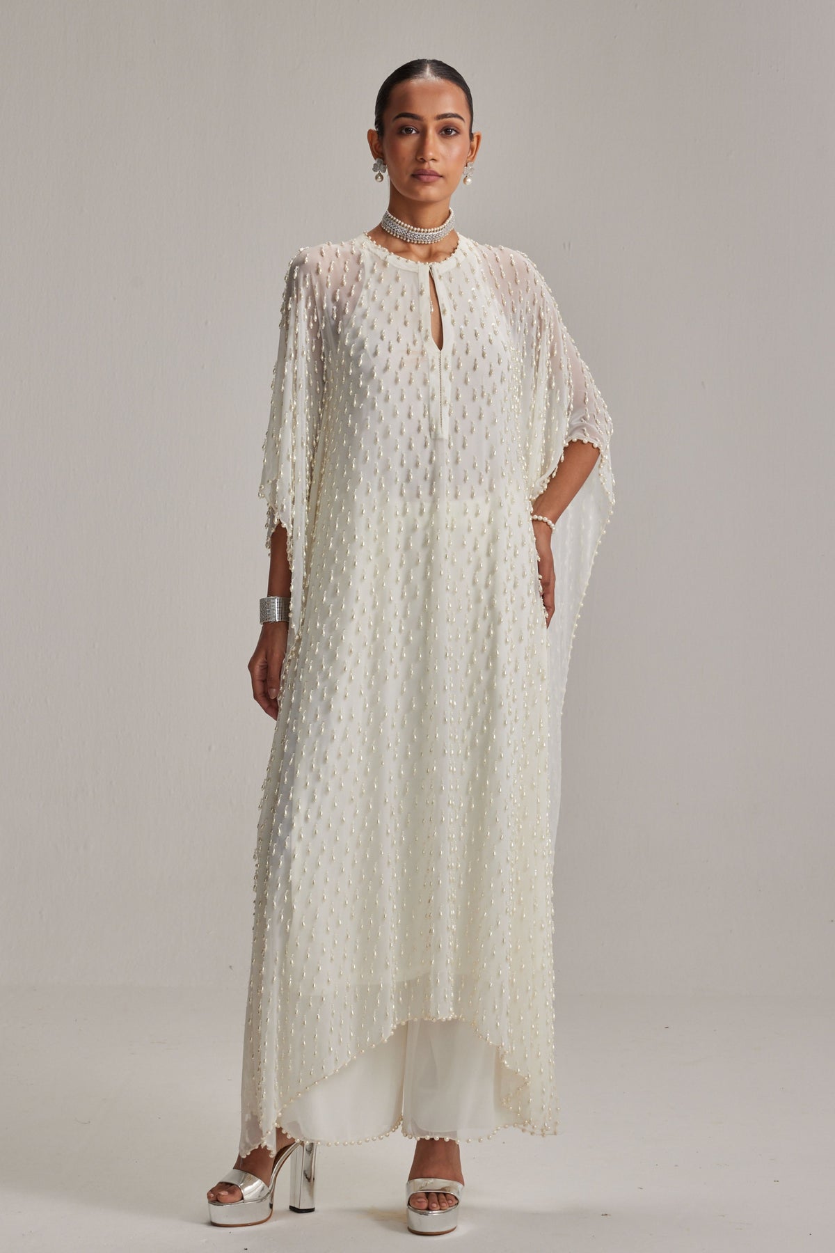 Pearl Drop Kaftaan Set