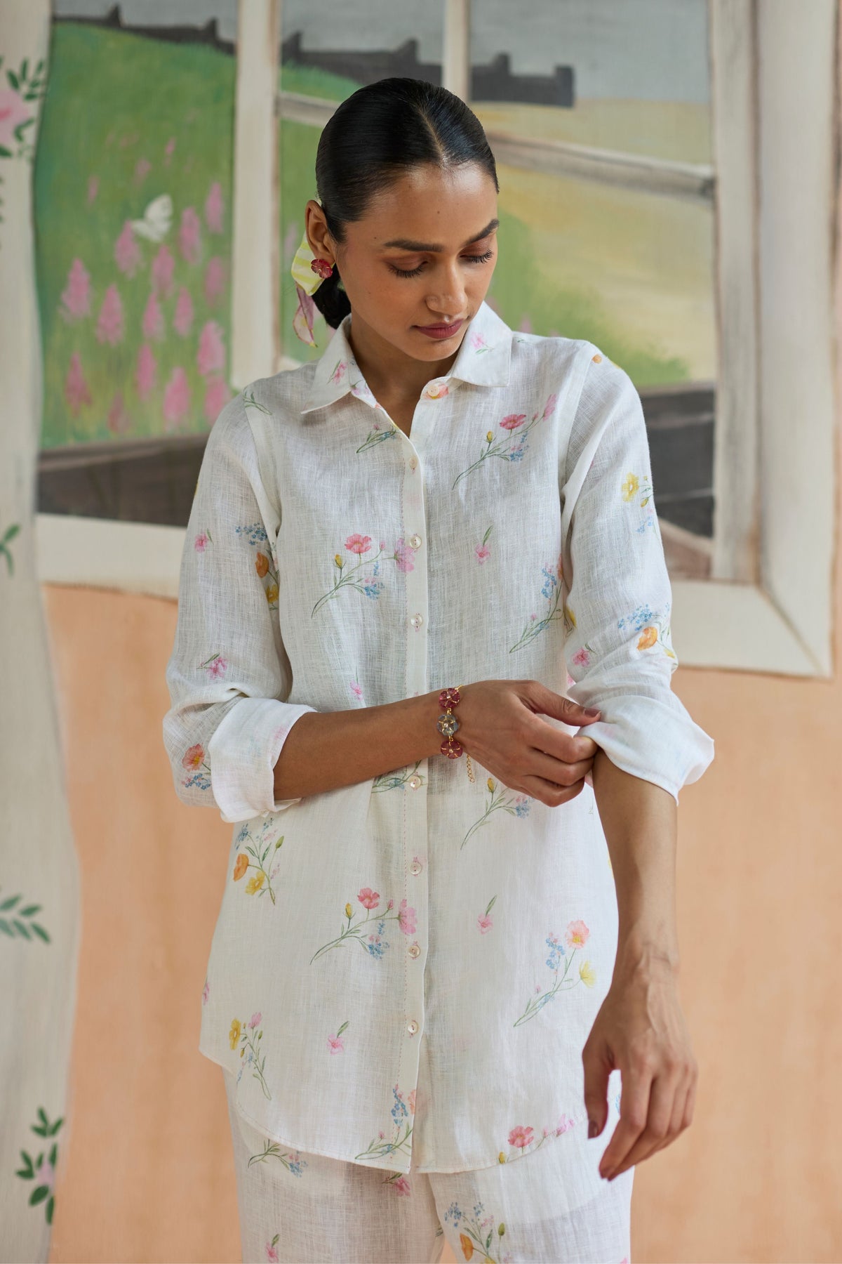 Florist Shirt Linen