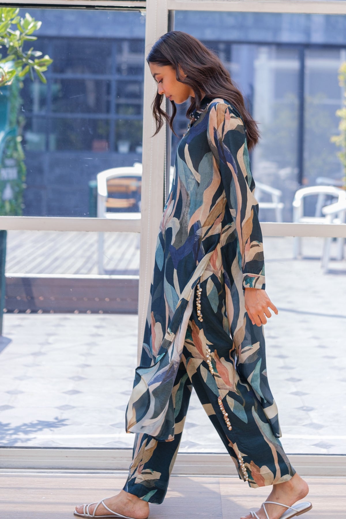 Floral Kurta Set
