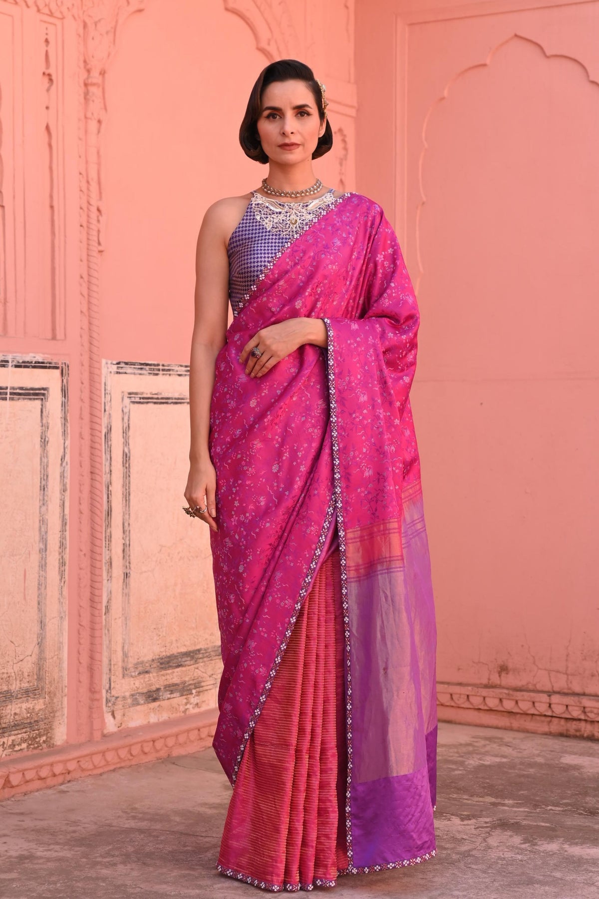 Jameela Tanchoi Handloom Sari