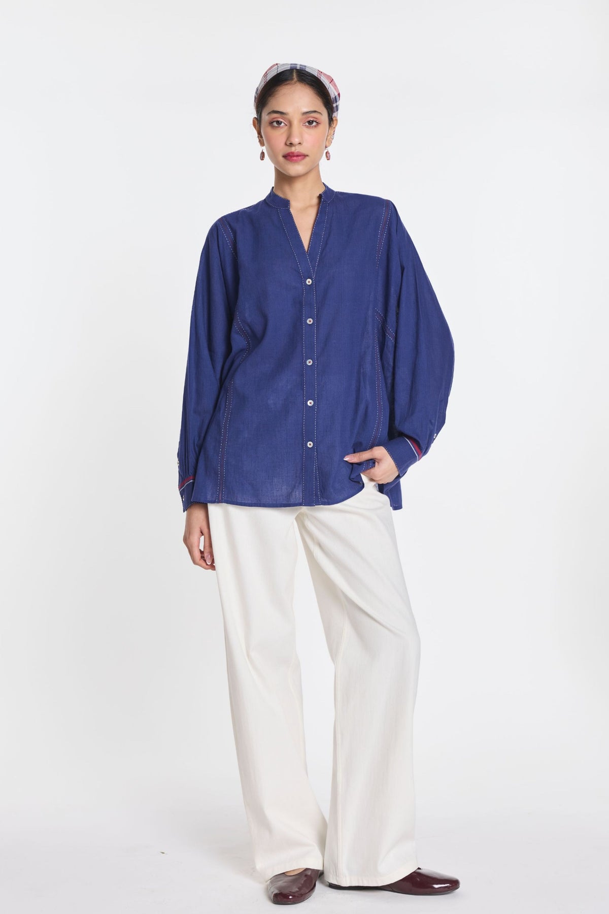 Fleur Panelled Shirt