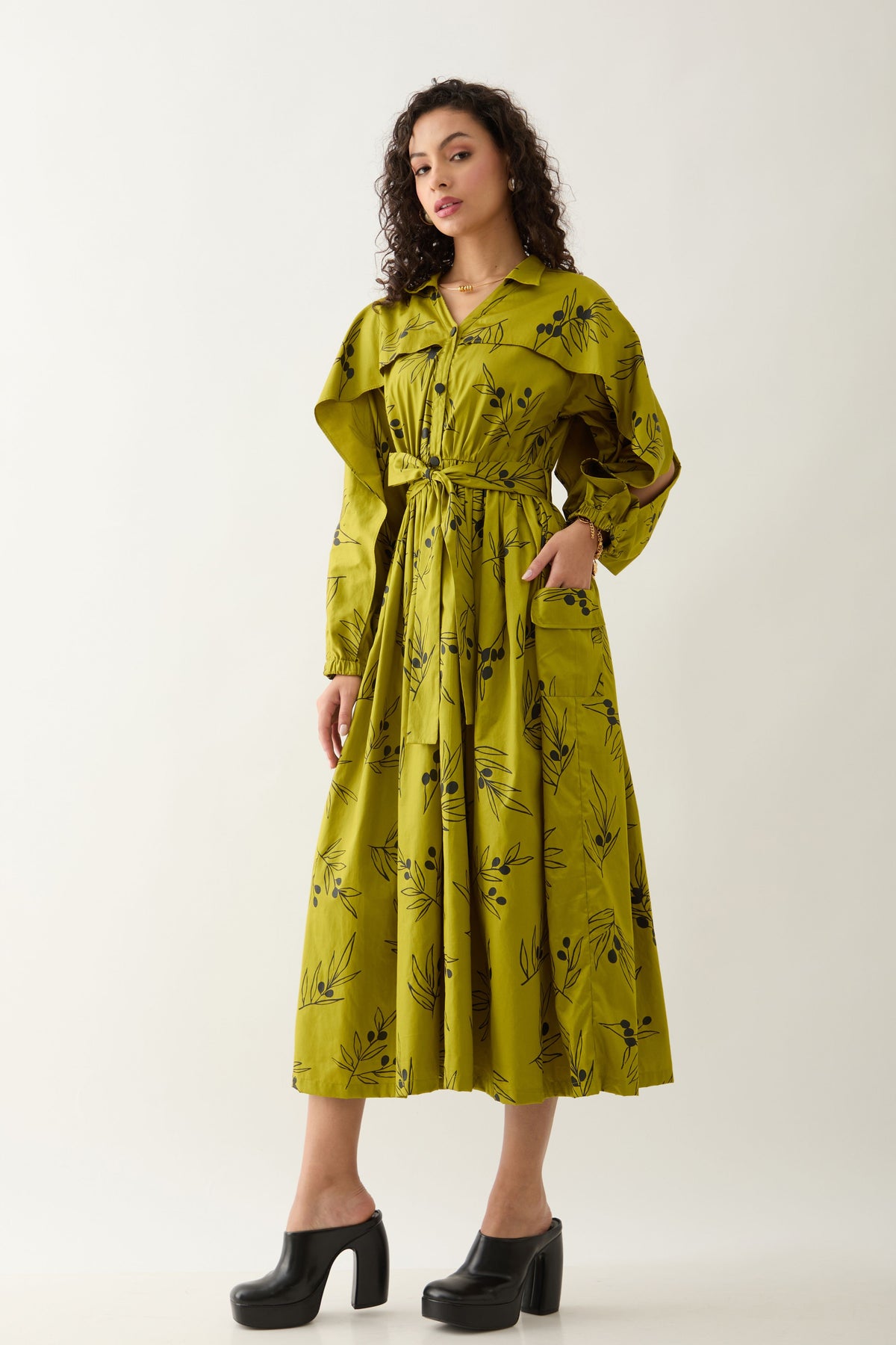 Aston Leaf Dress