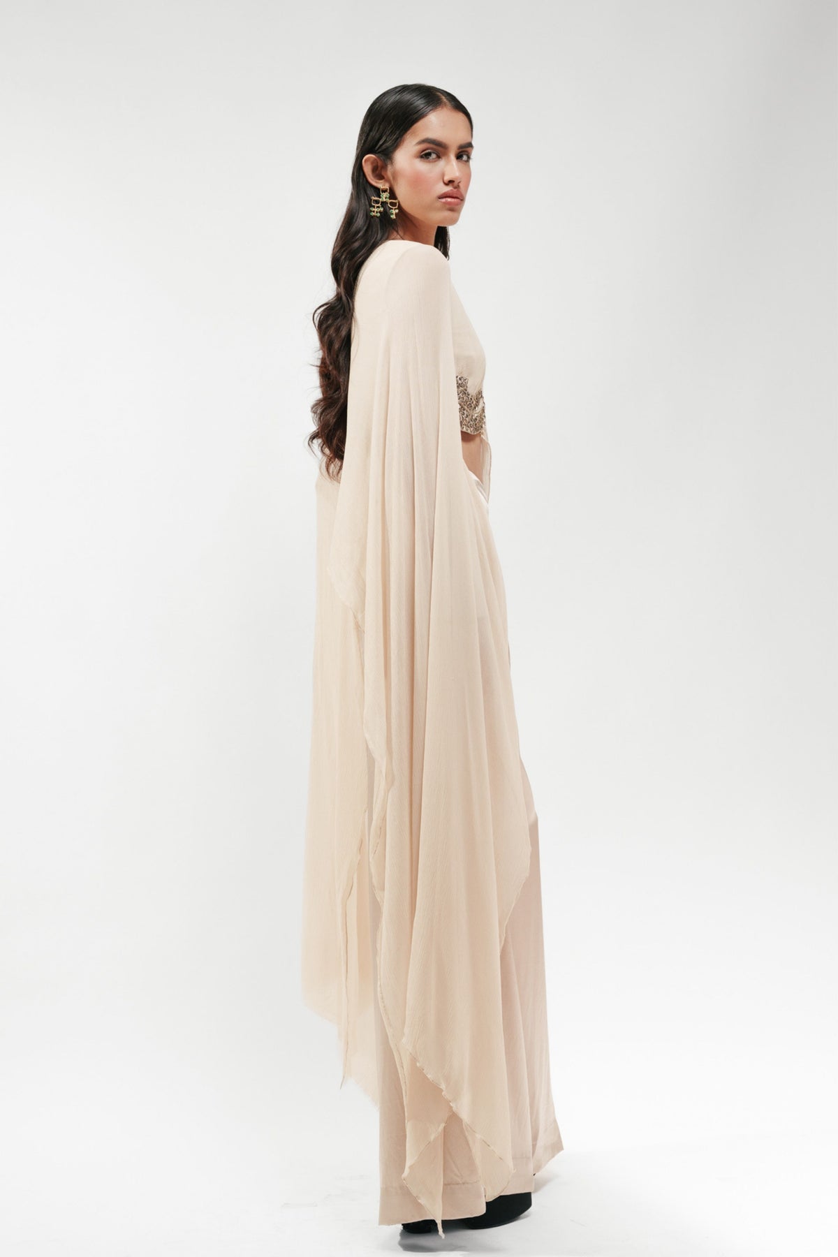 Draped Cape Set