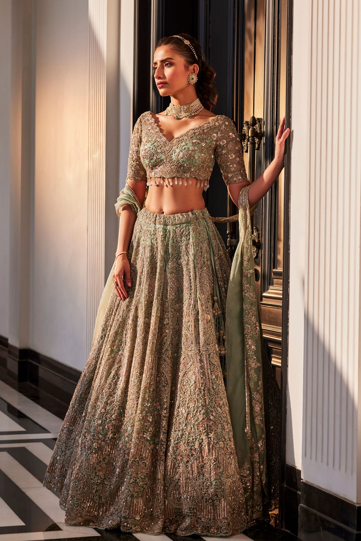 Kyle Lehenga Set