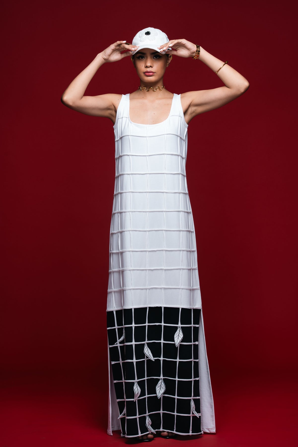 Leaf Lattice Dress