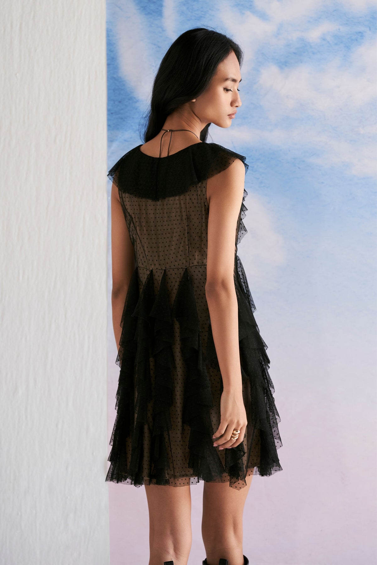 Black Vani Mini Dress