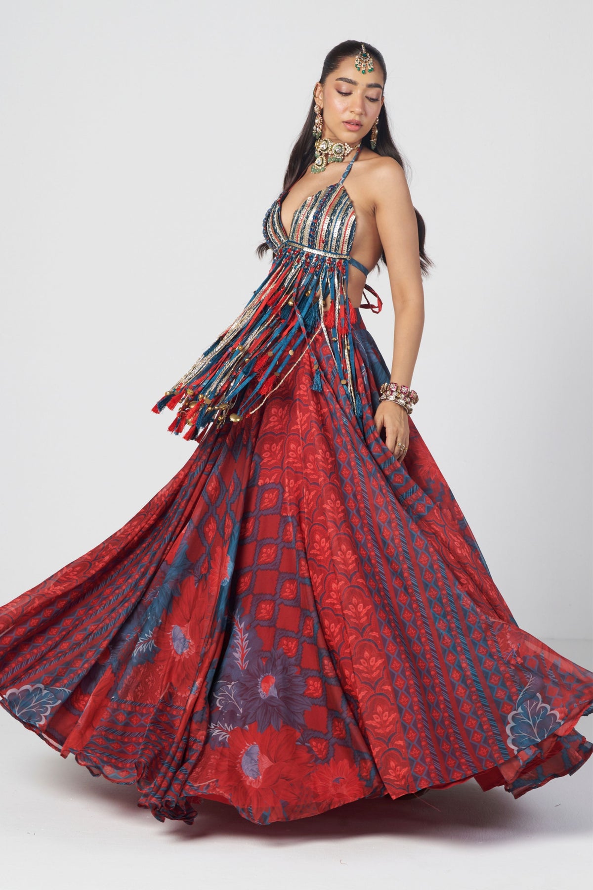 Tabasco Bahar Lehenga Set
