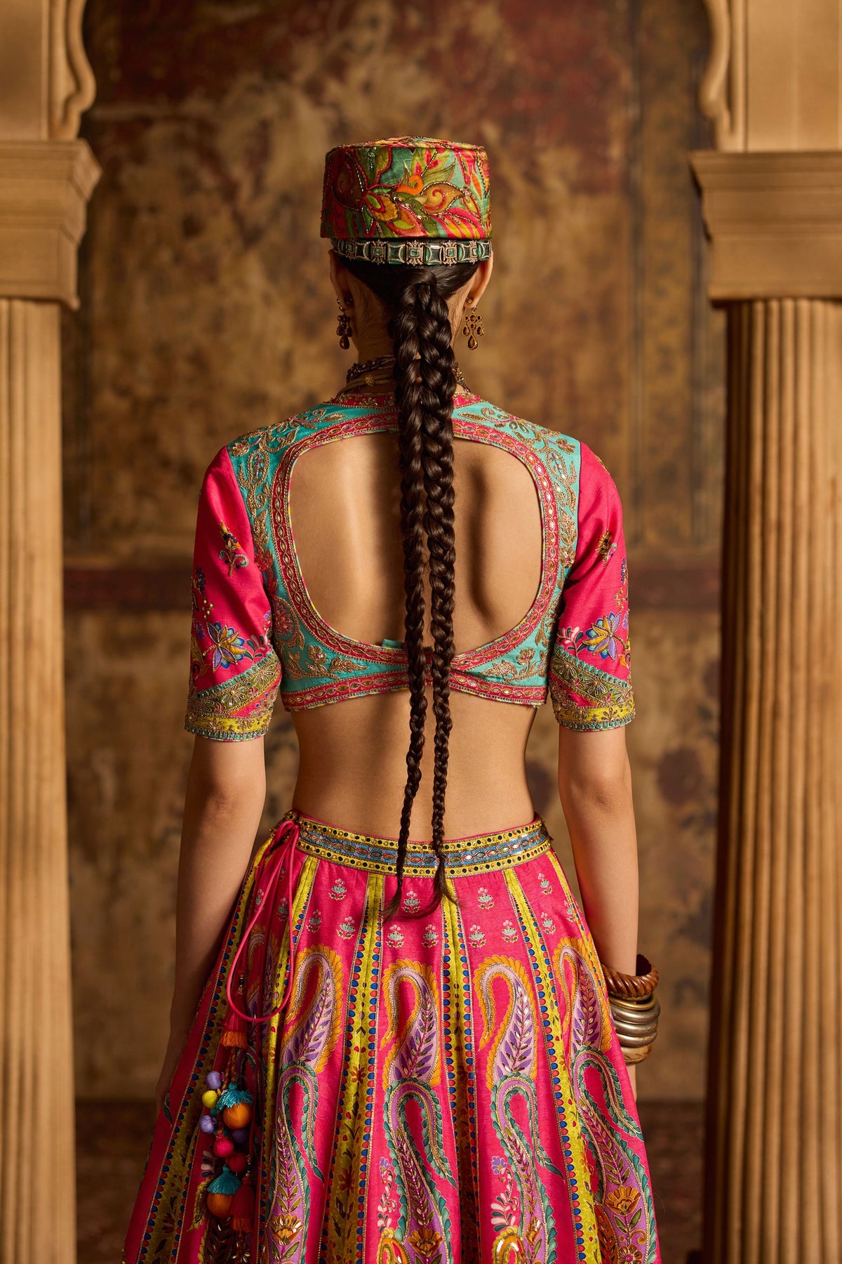 Nitara Pink Lehenga Set