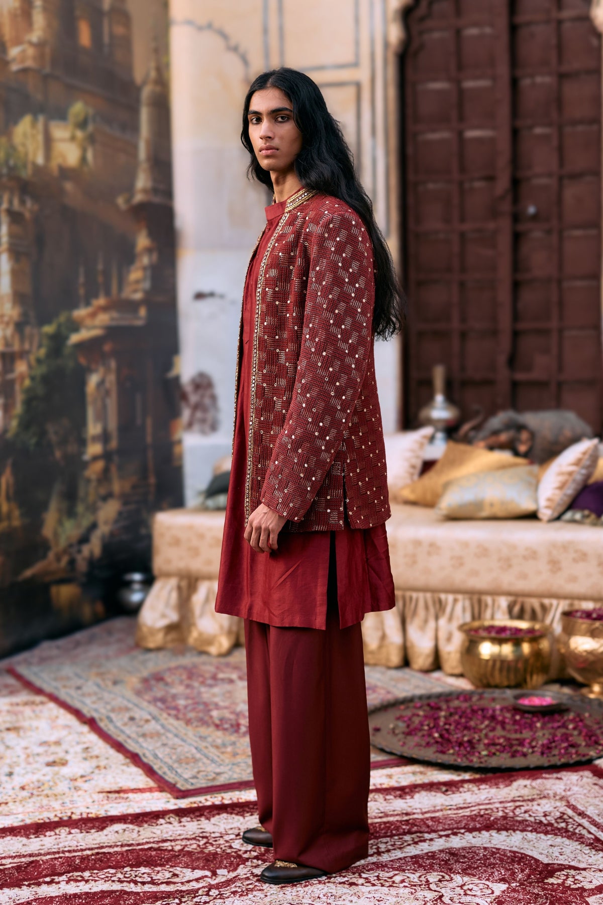 Rajang Sherwani Set