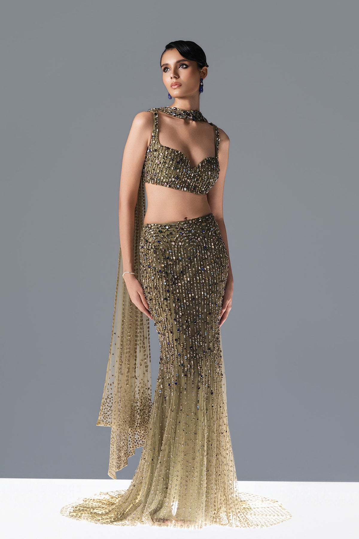 Evora Fern Lehnga Set