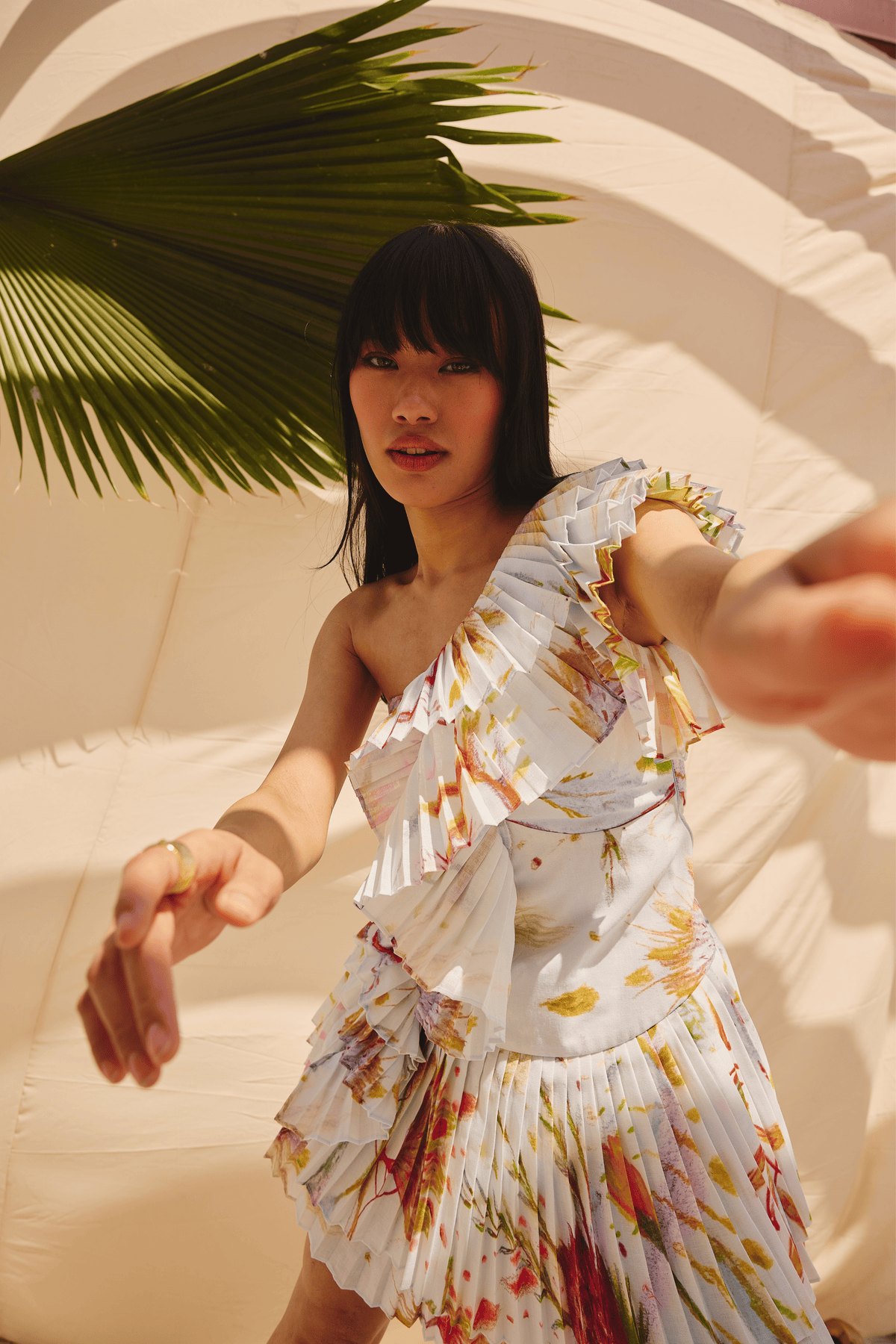 Sunlit Swirls Dress