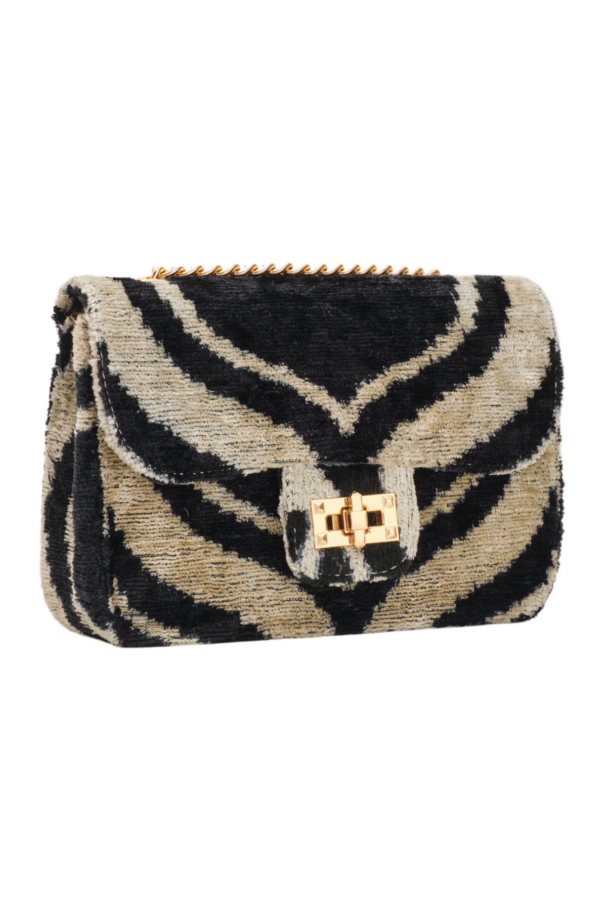 Velvet Silk Sling Bag