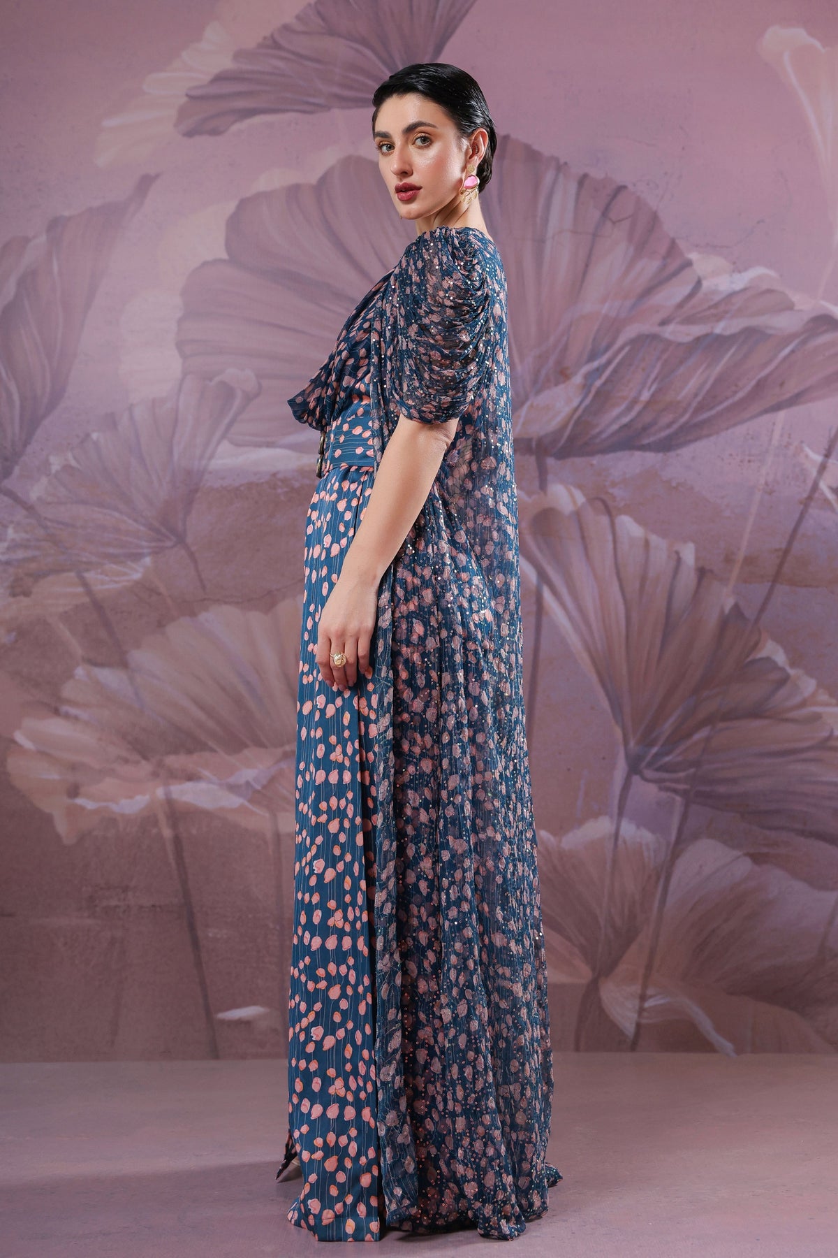 The Telegraph Cowl Jumpsuit