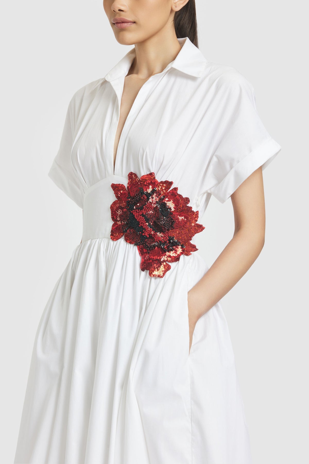 White Shirt Dress