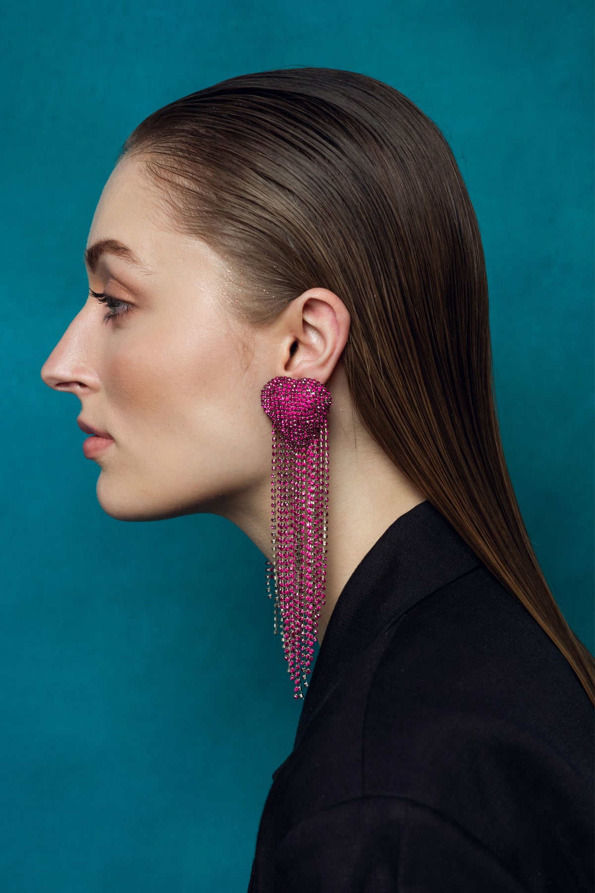 Eleanor Danglers In Ruby Red