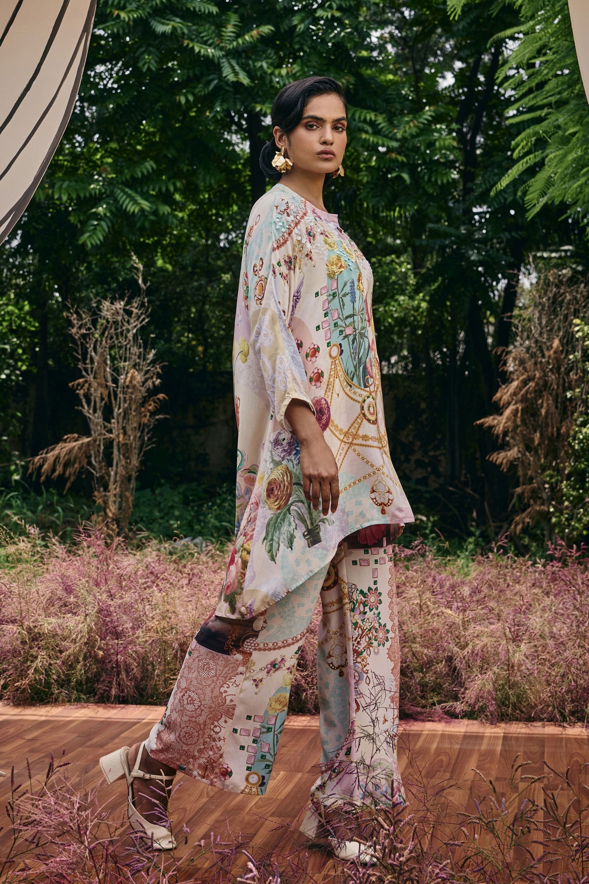 Trove Front-open Relaxed Tunic
