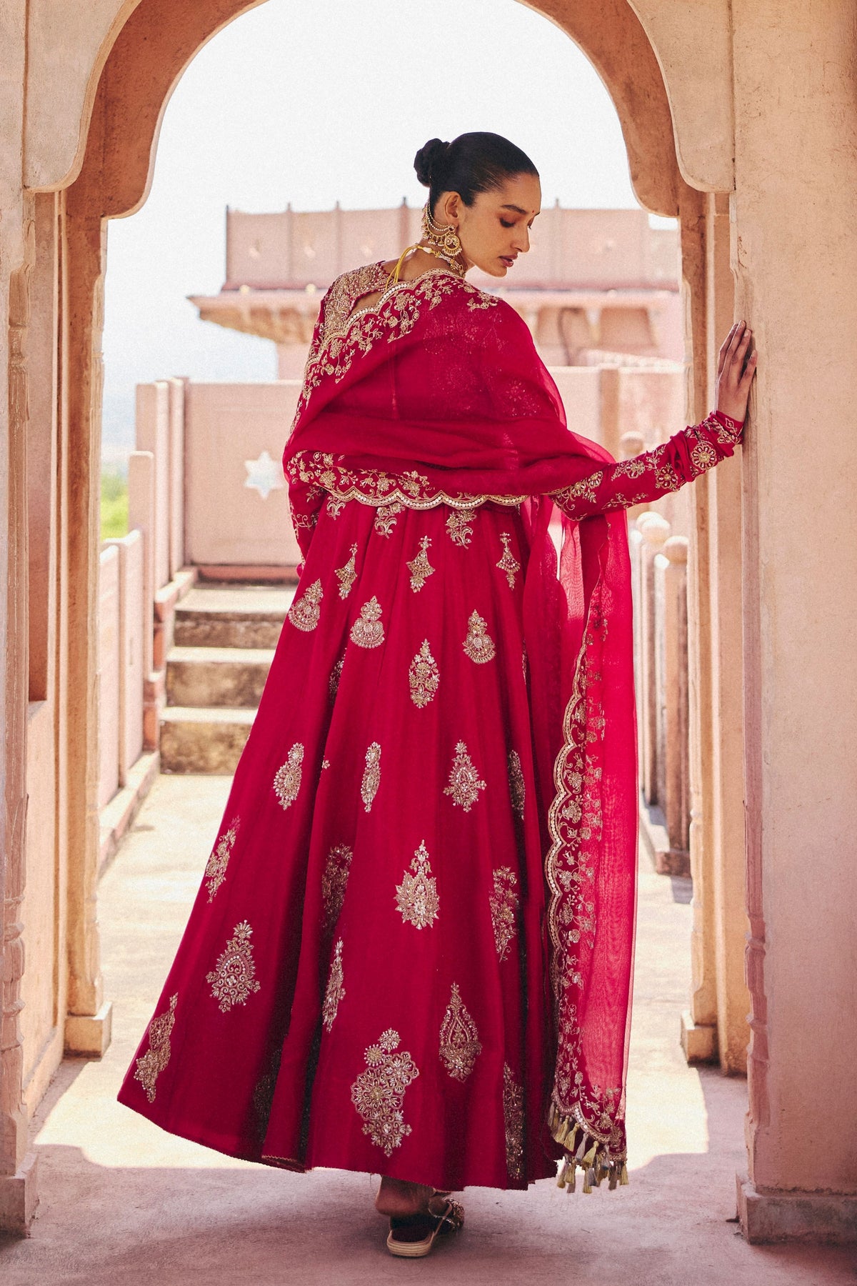 Rudraniya Anarkali Set