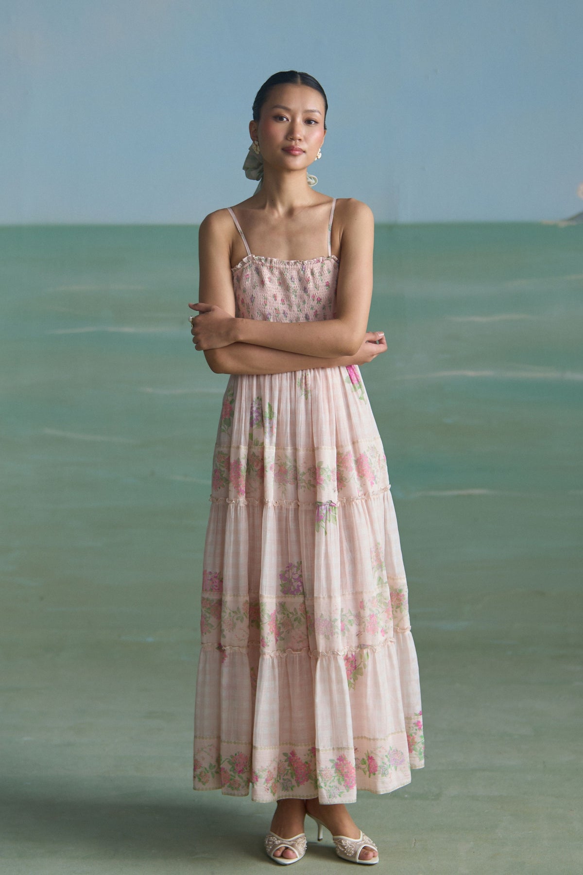 Pink Lucy Tier Dress