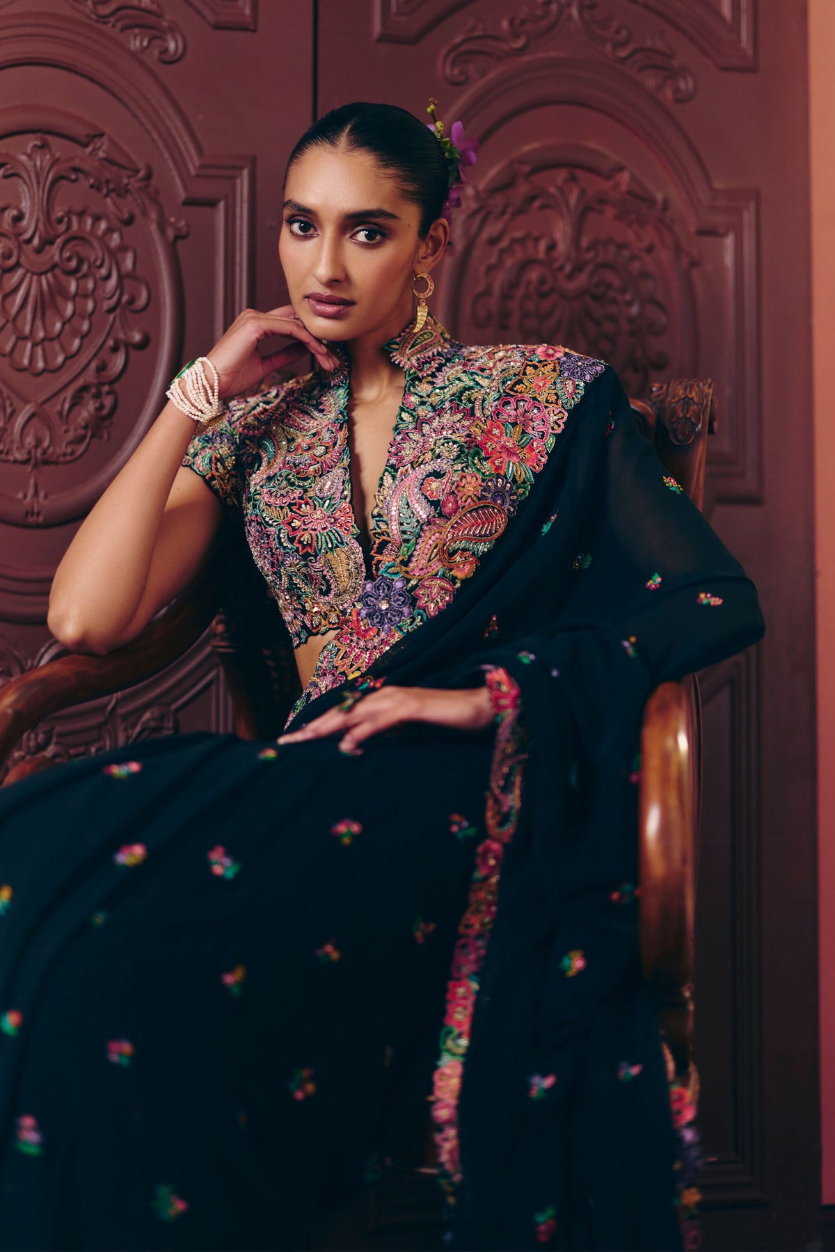 Shyama Saree Set