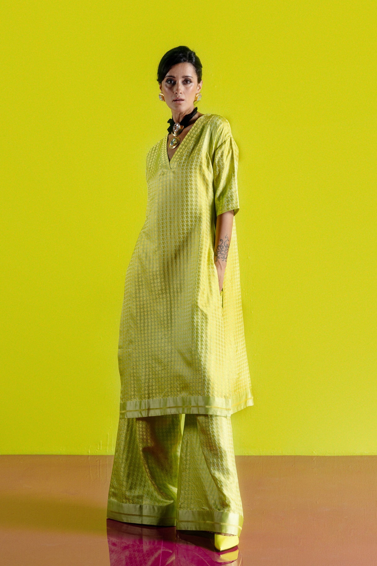 The Gerum A-line Kurta Set