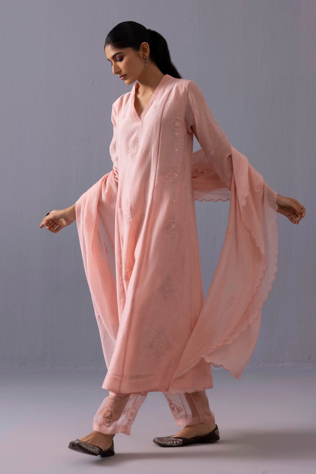 Ankita Pink Kurta Set