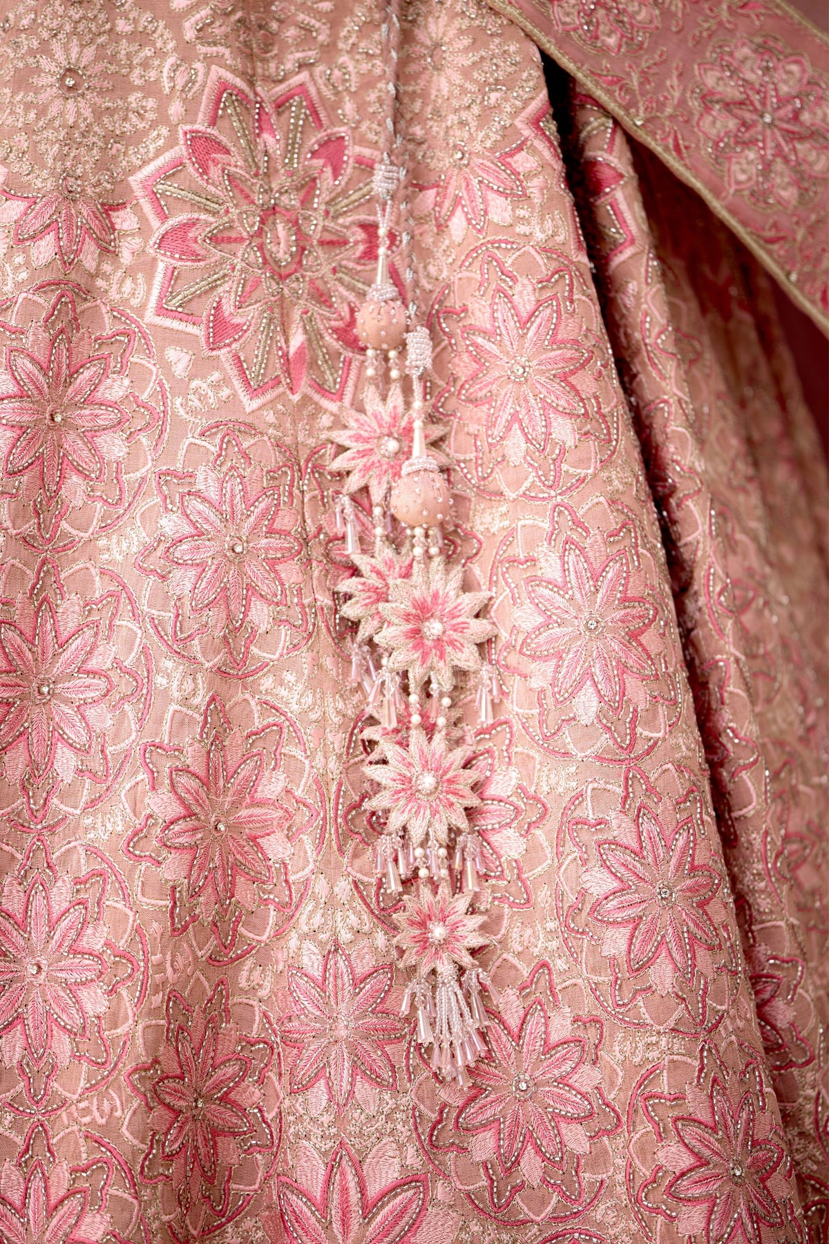 Blush Blossom Lehenga Set