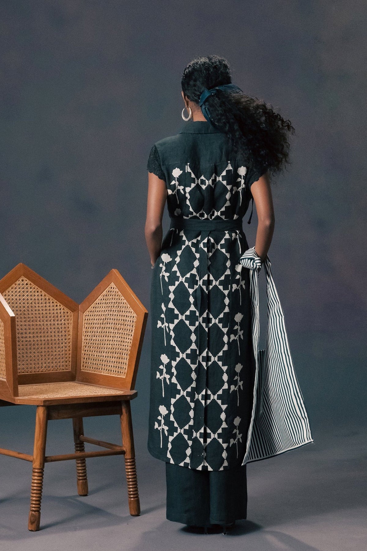 Indigo Printed Co-ord Set