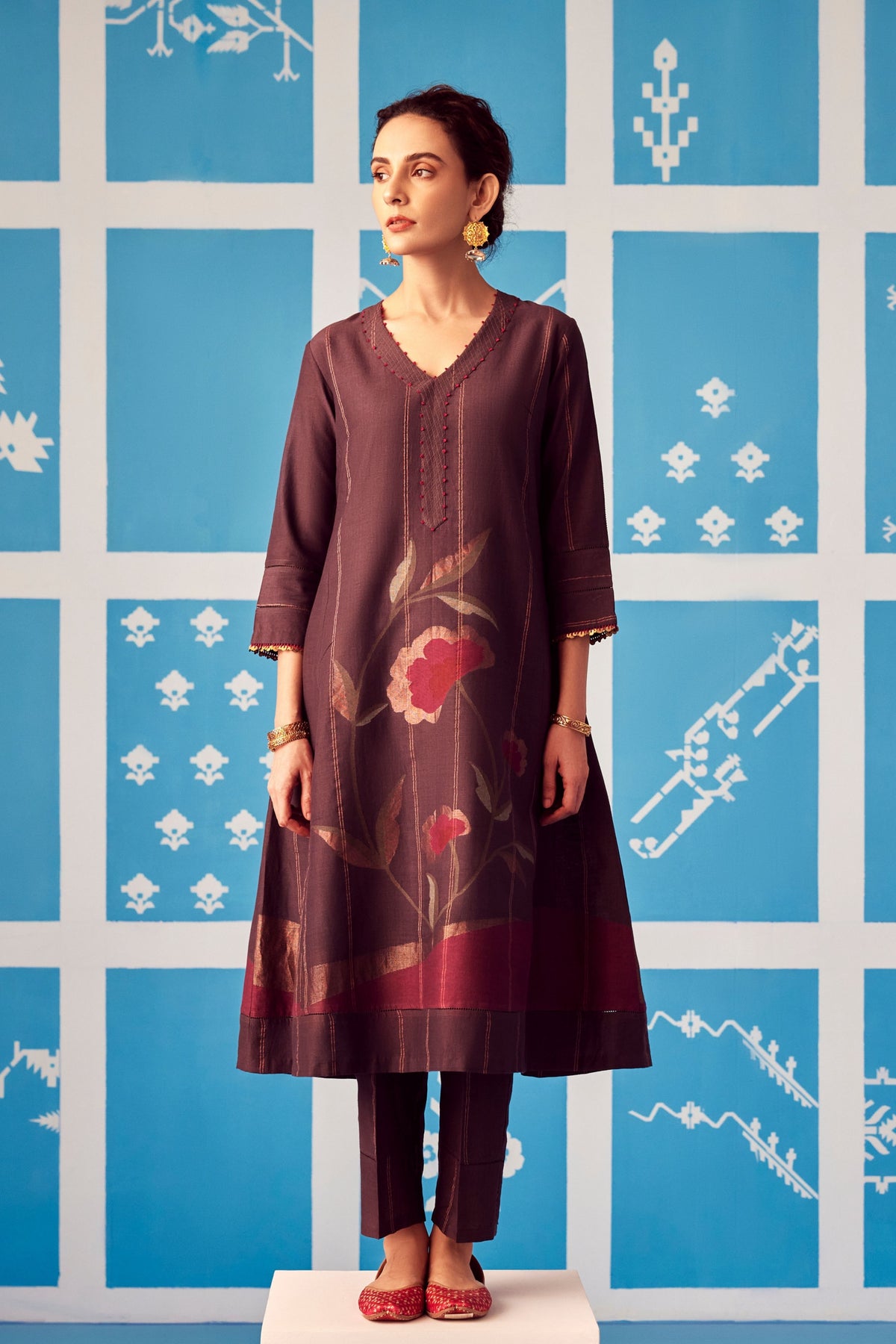 Sunheri Kurta Set