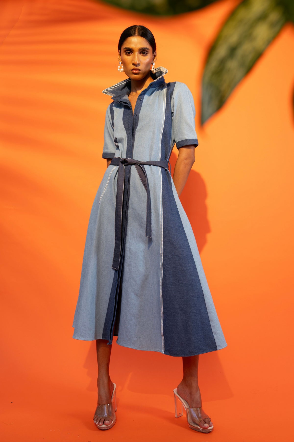Indigo Orbit Dress