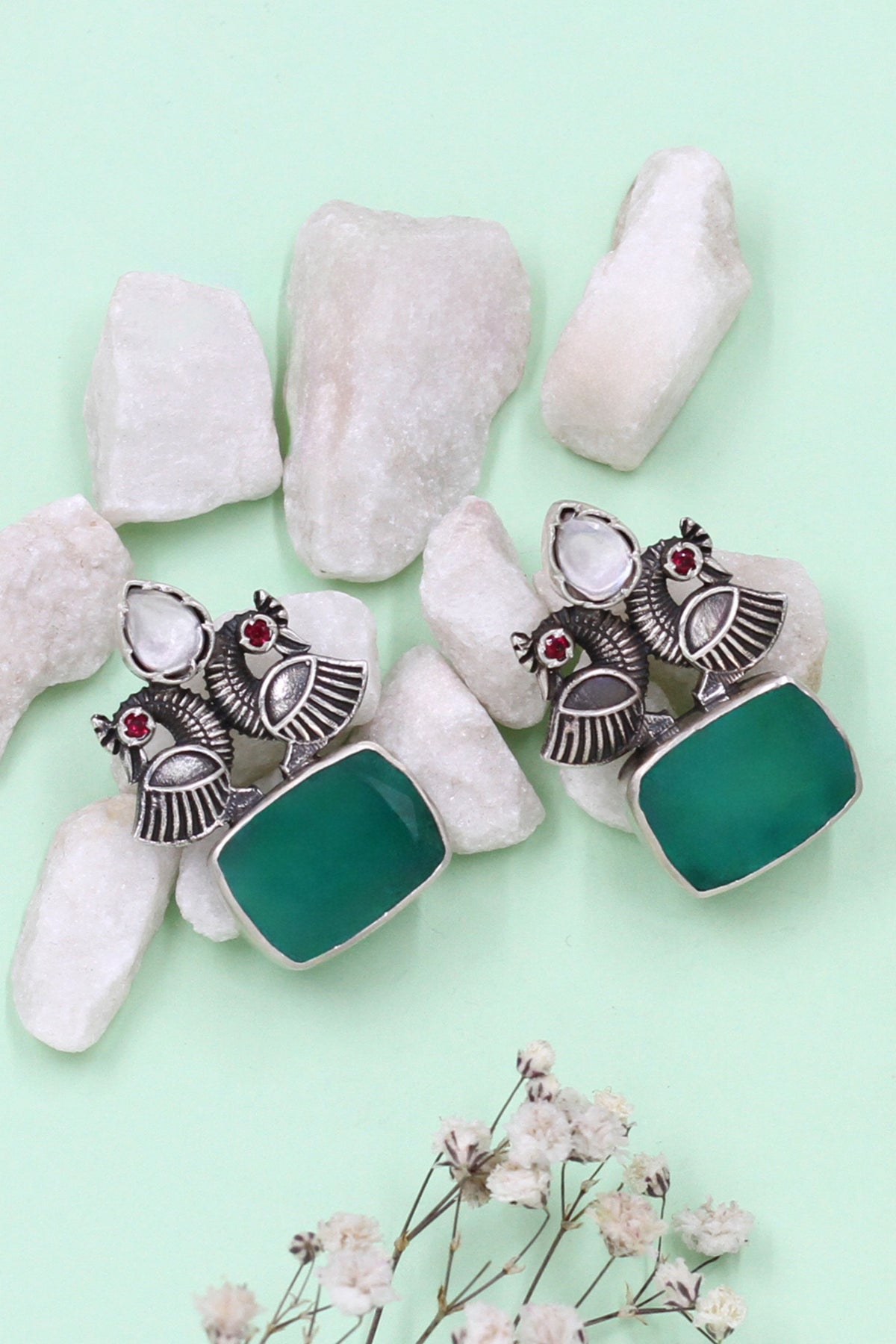 Sophisticated Silver Studs