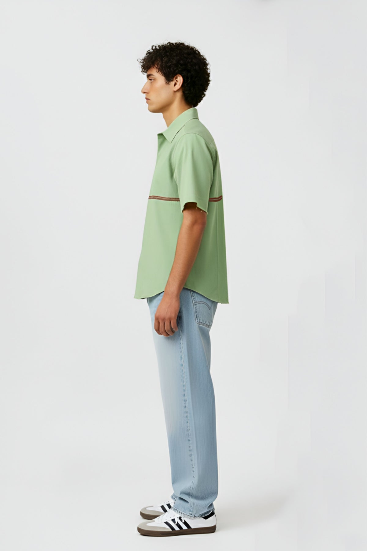 Asparagus Green-tuscan Shirt