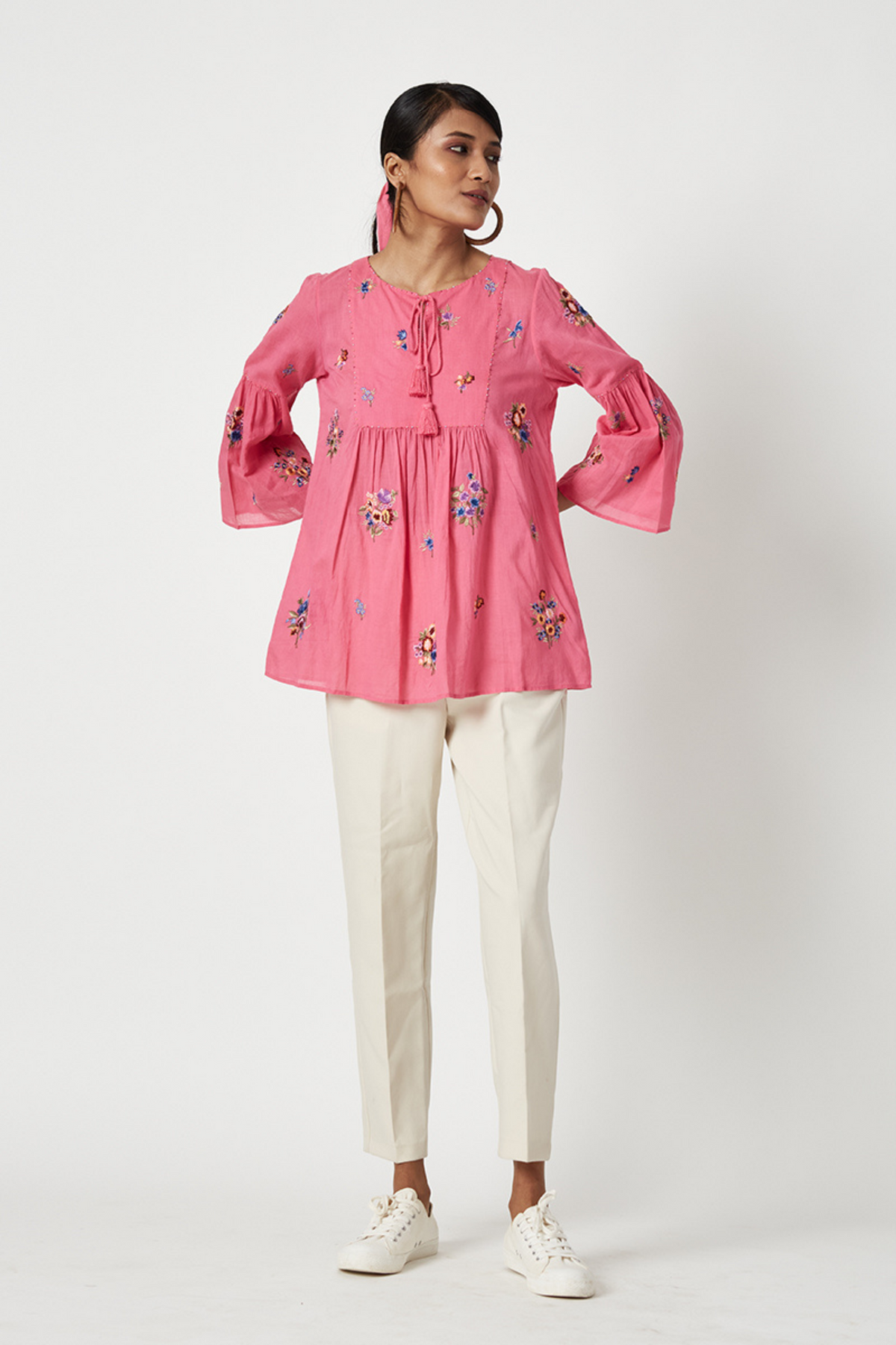 Bloedel Embroidered Top