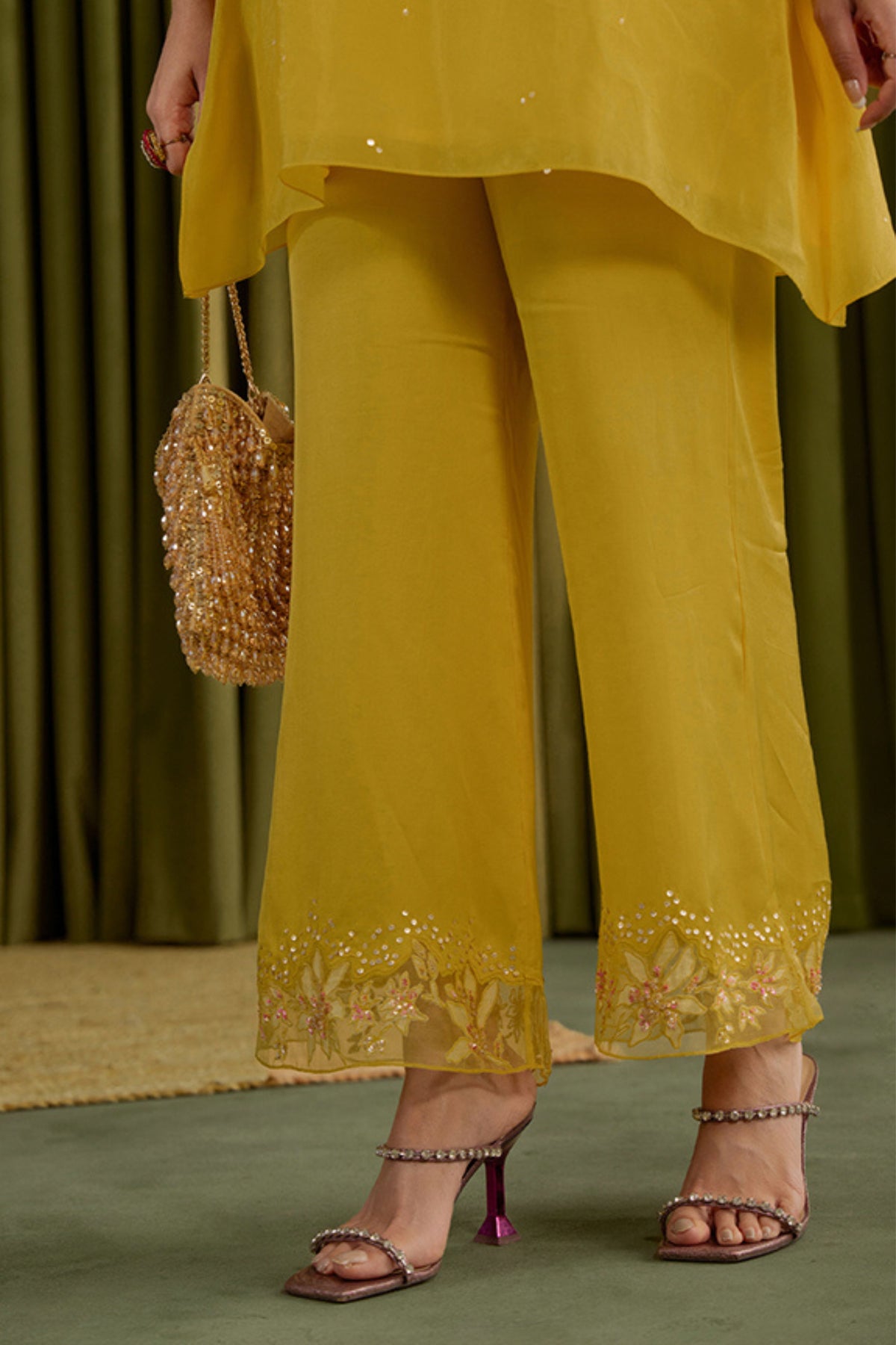 Mango Embroidered Kurta