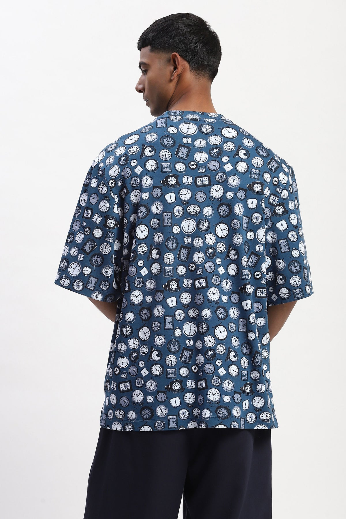 Clock Print T-shirt