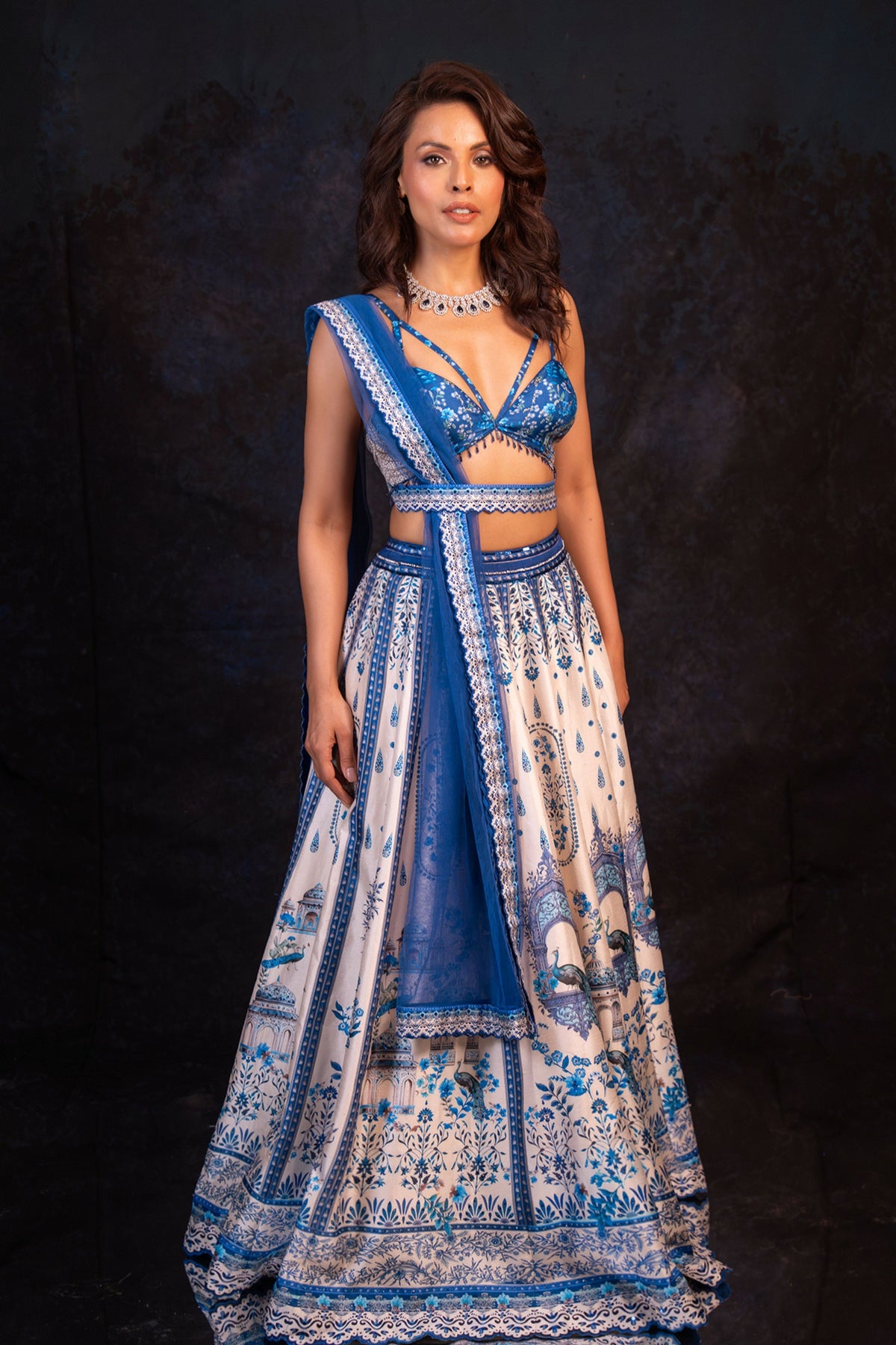 Neel Mahal Lehenga Set