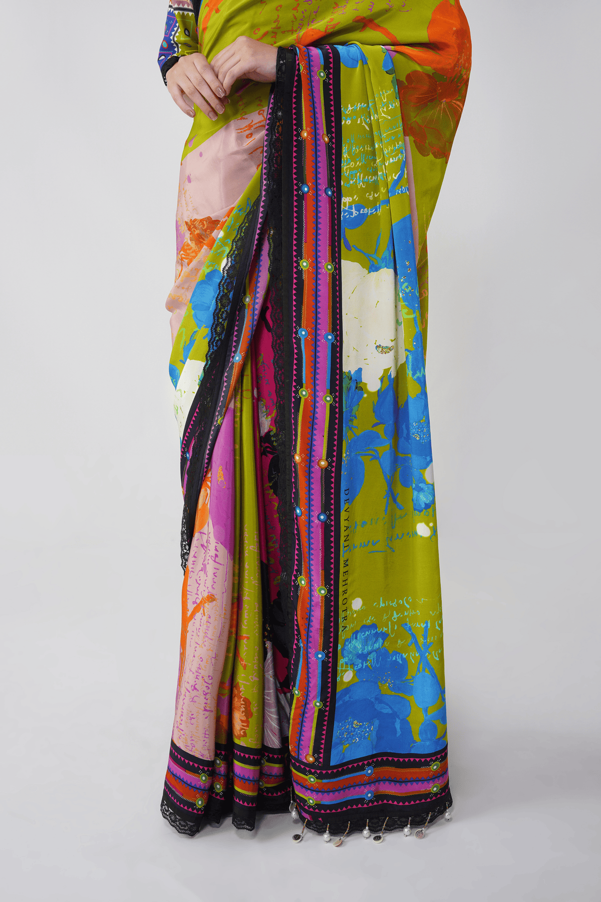 Banjara Bloom Printed Saree Set
