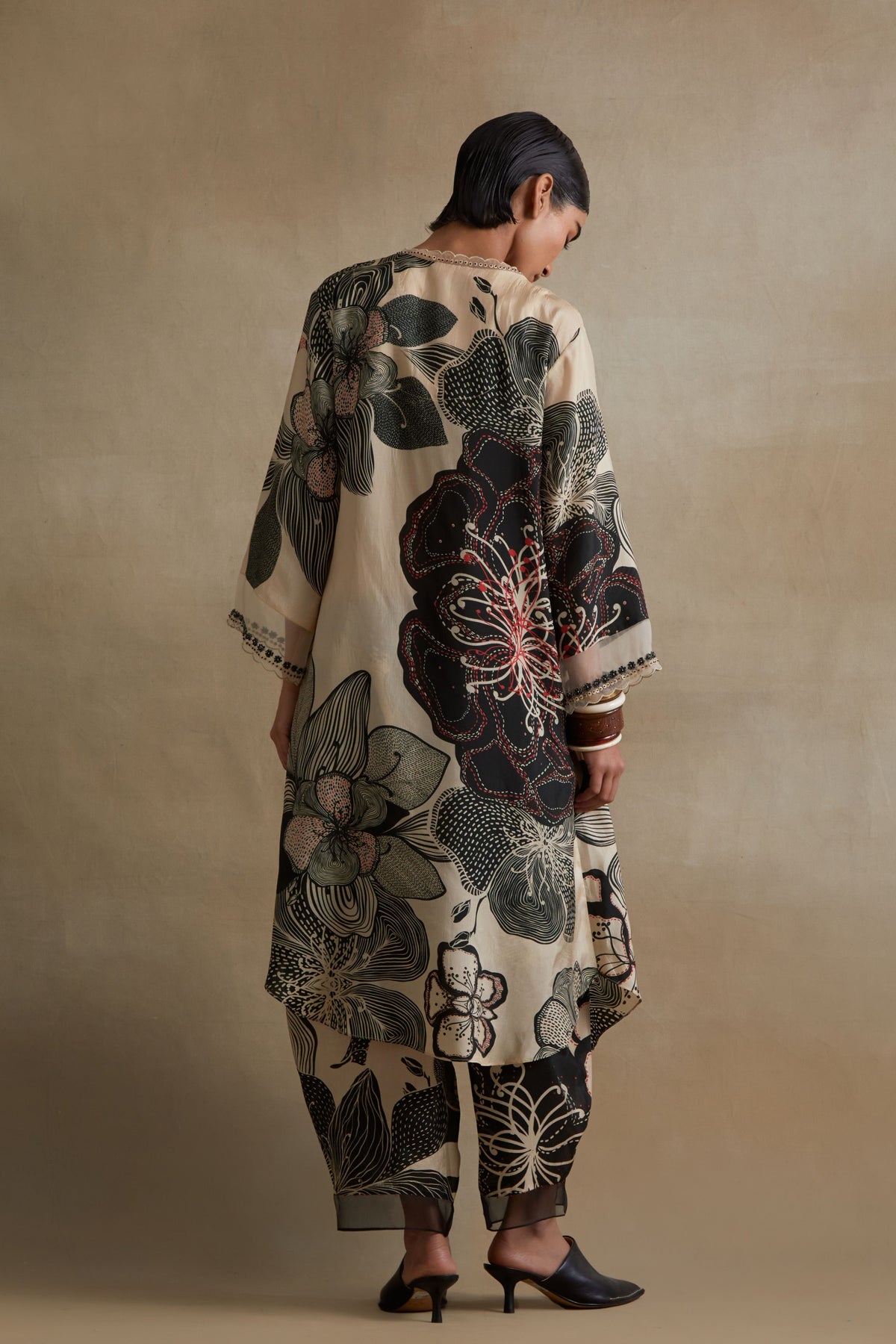 Clay Intricate Detailed Kurta Set