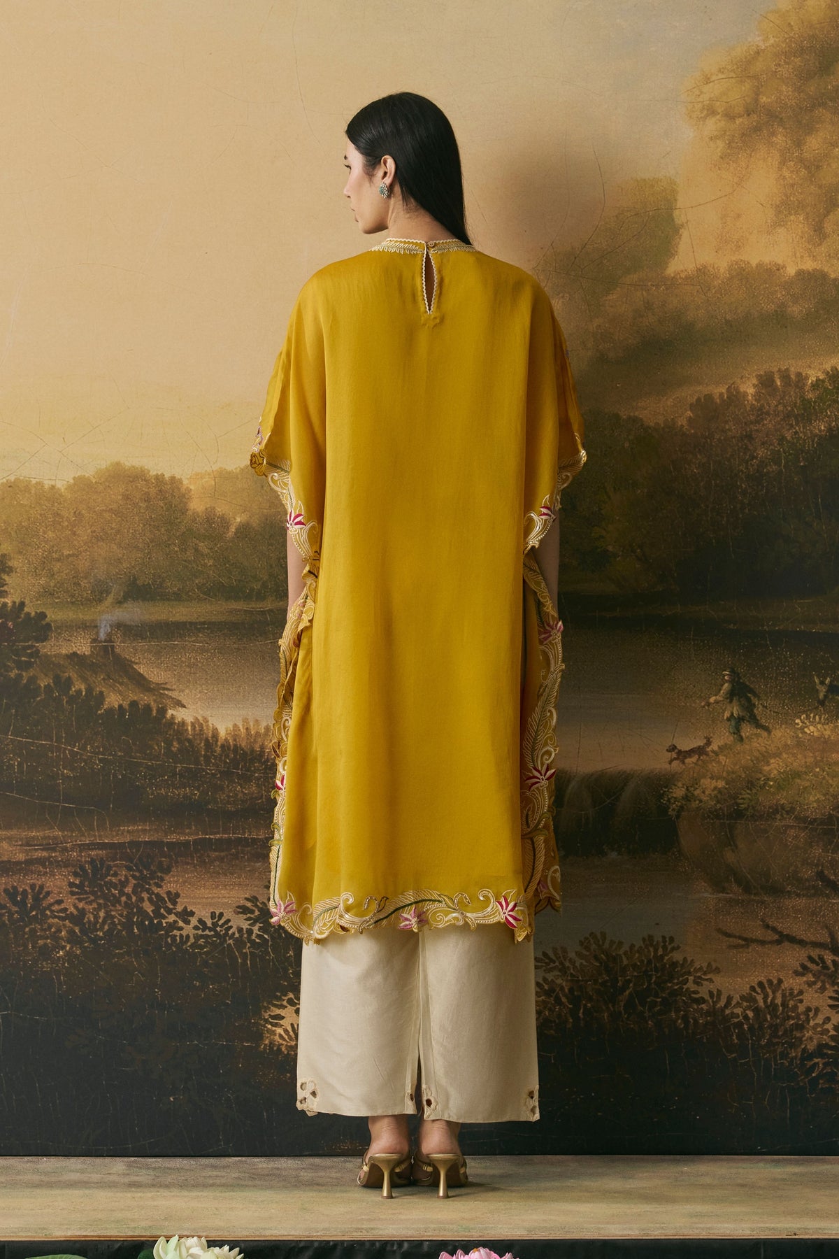 Amber Yellow Kaftan