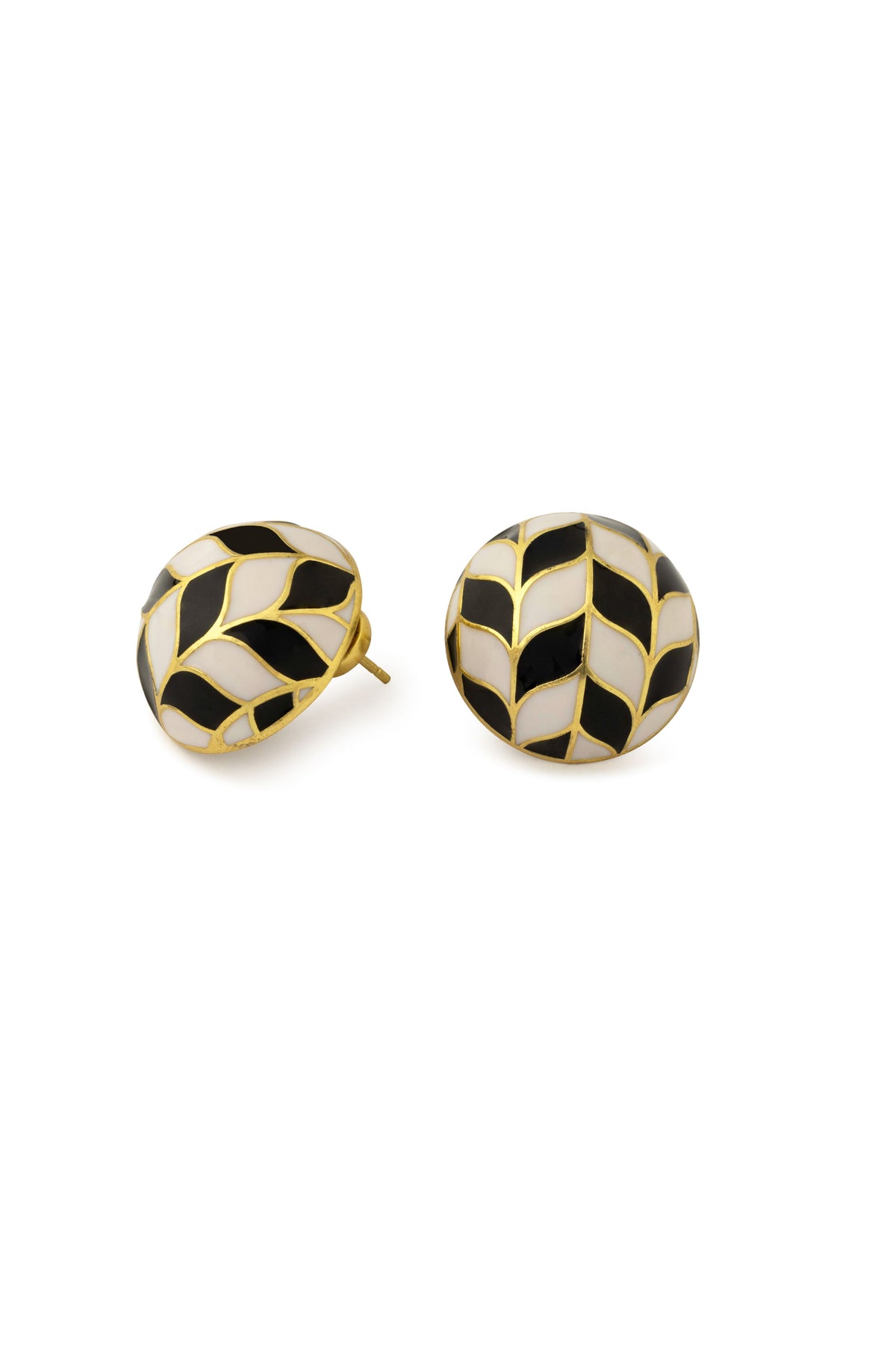 Perennials Oval Studs