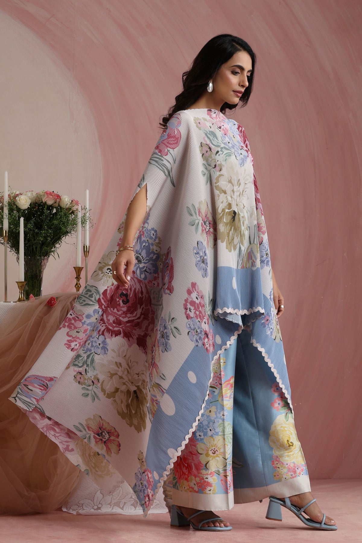 Rose Mahal Cape Set